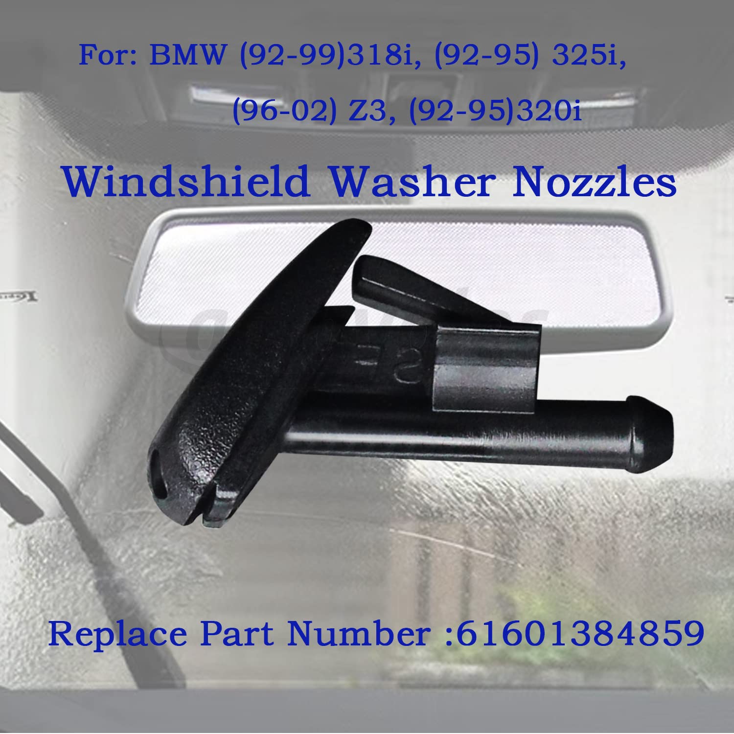 Amazon.com: Amavoler Windshield Washer Nozzle Aftermarket