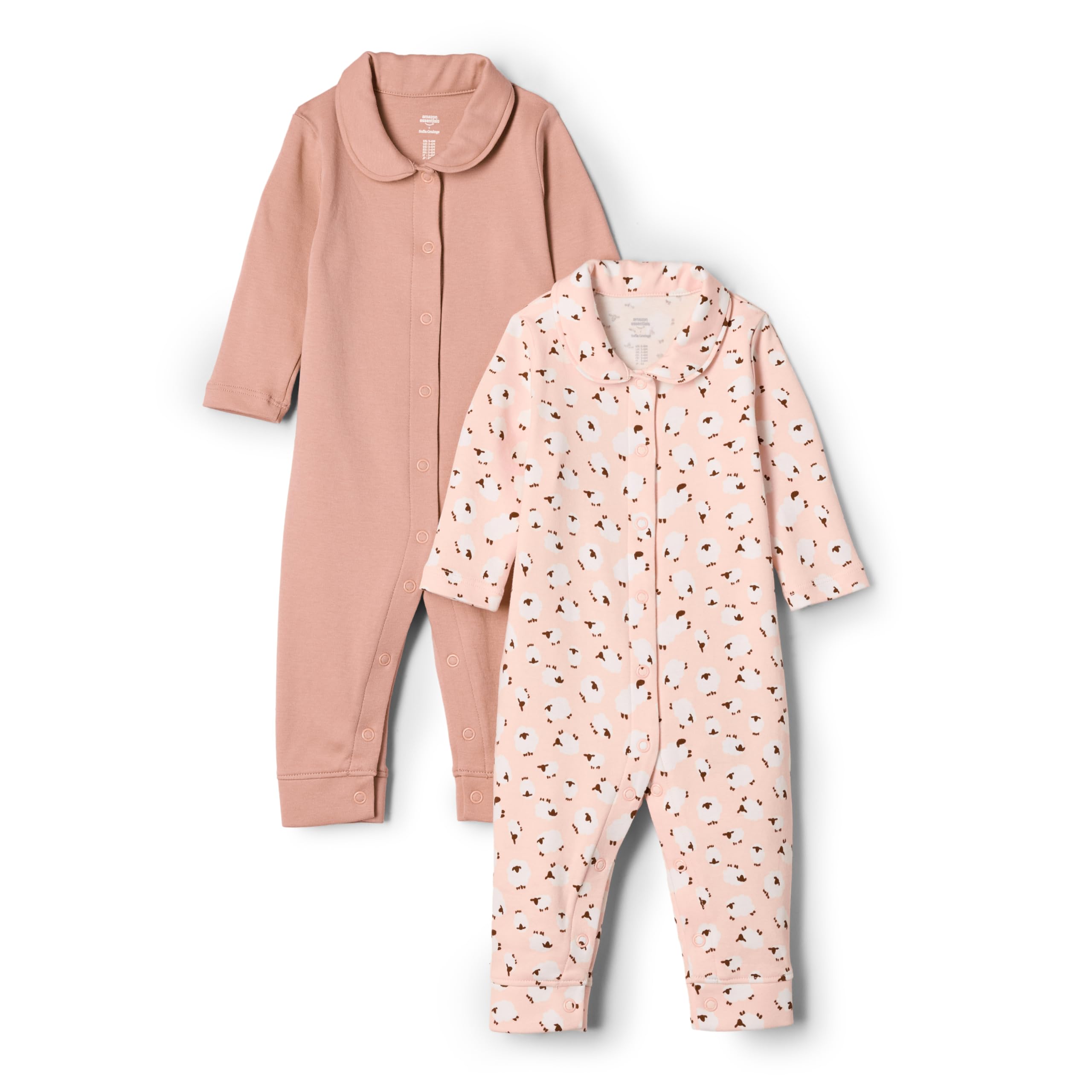 Amazon Essentials baby-girls Footless Sleepsuit