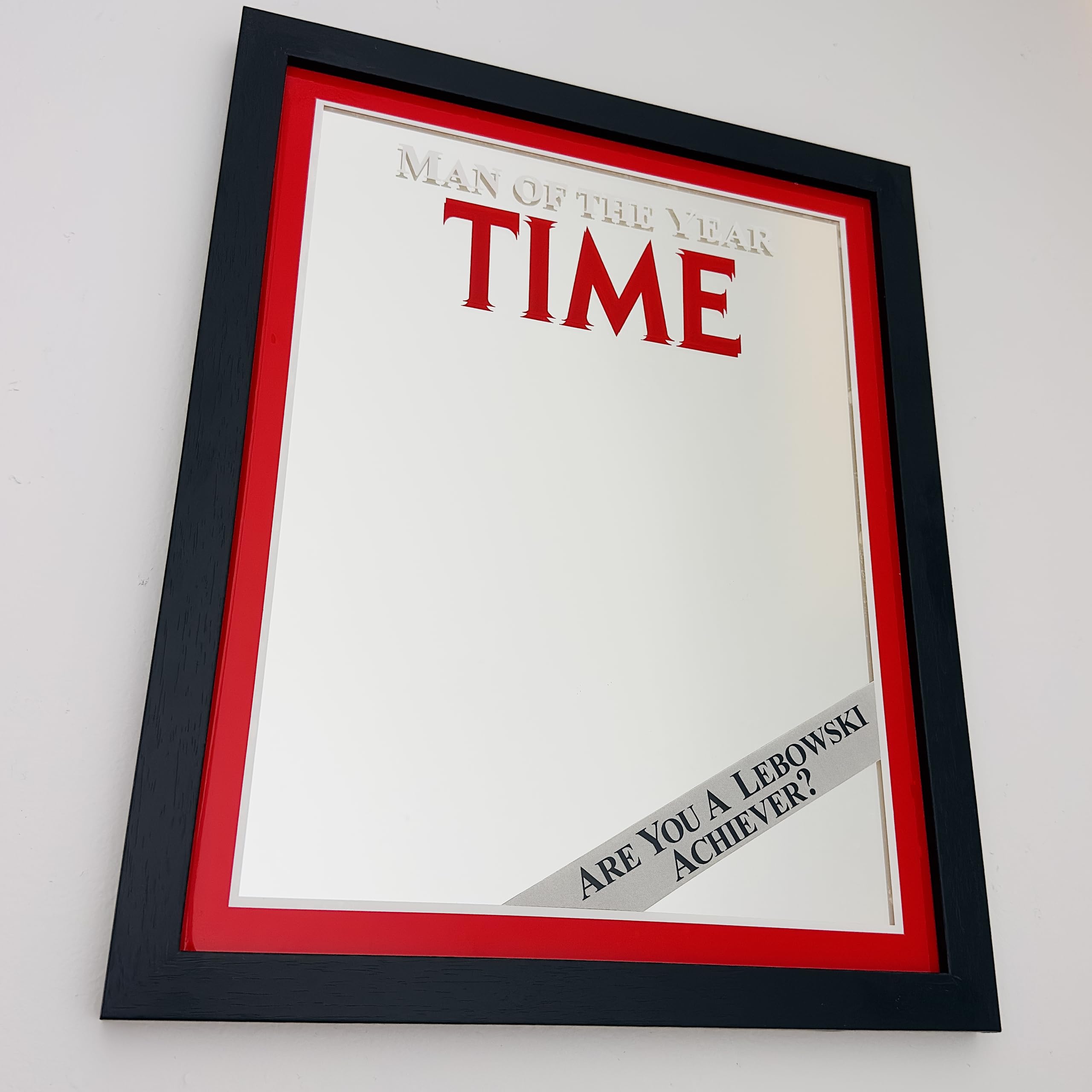 Amazon.com: The Big Lebowski Mirror Achiever Man of the Year Time