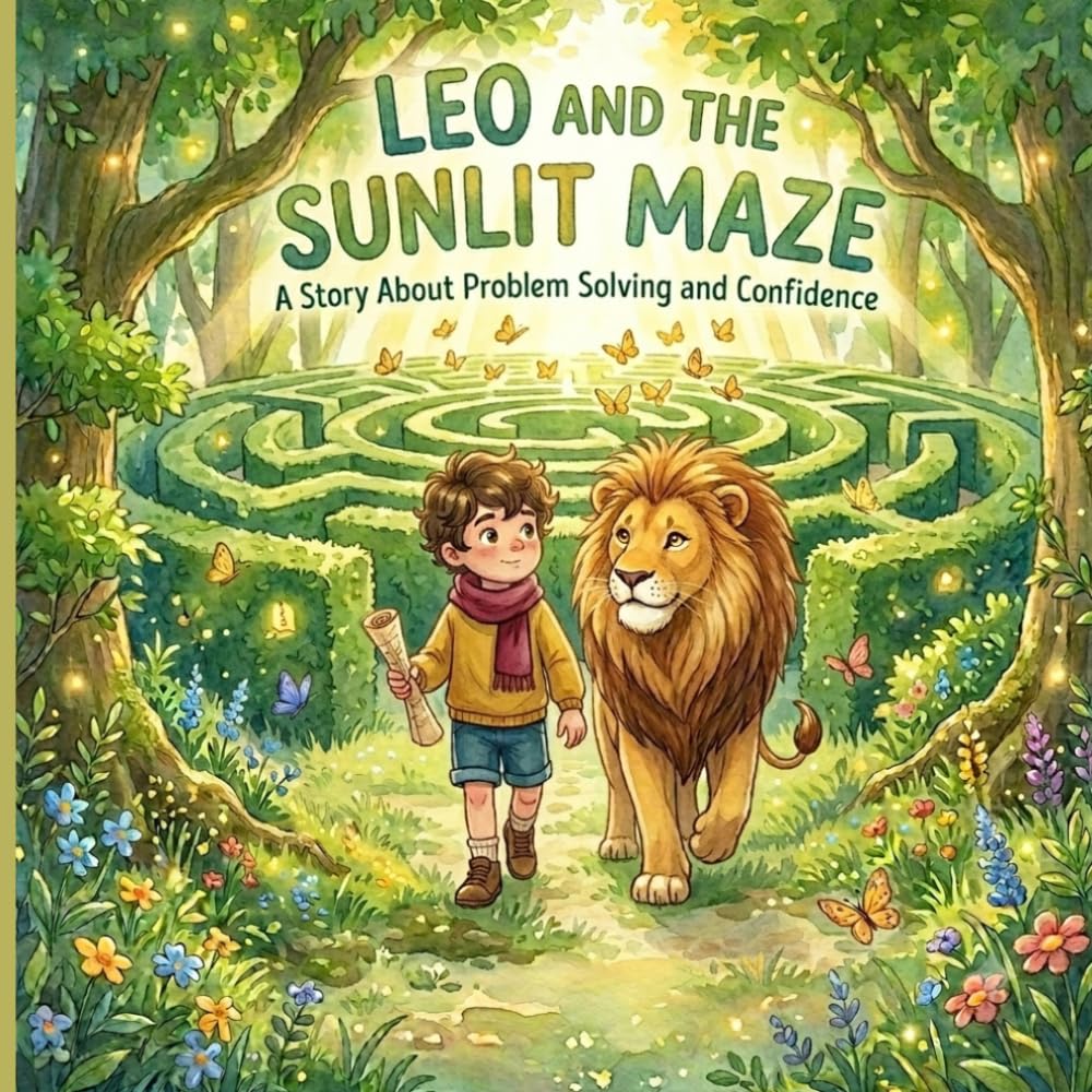 Leo and the Sunlit Maze: A Story About Problem Solving and Confidence