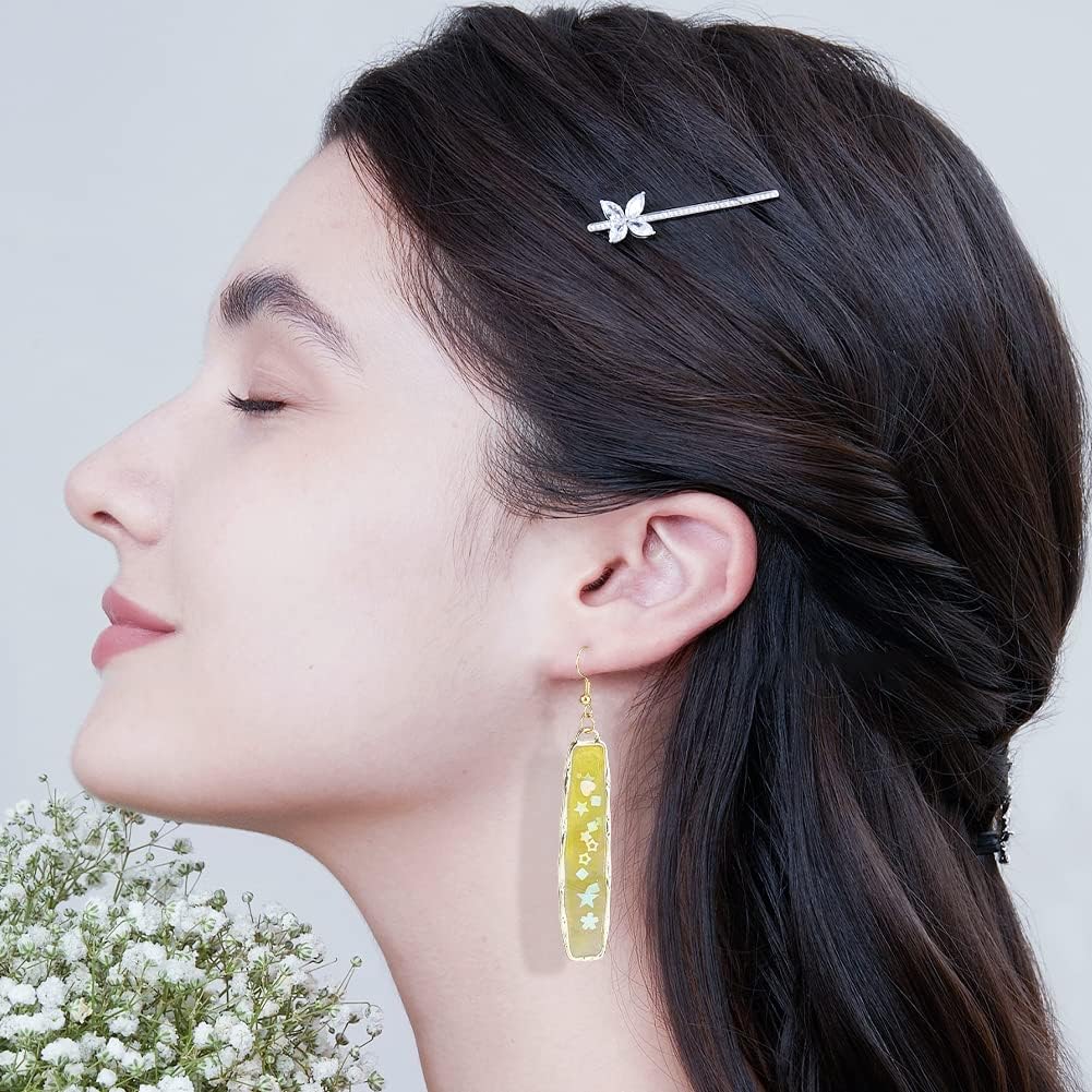 CHGCRAFT 20pcs Open Back Bezel Pendants Rectangle Shape Open Back Frame Pendants for DIY Earrings Necklace Bracelet Jewelry Making - Image 7