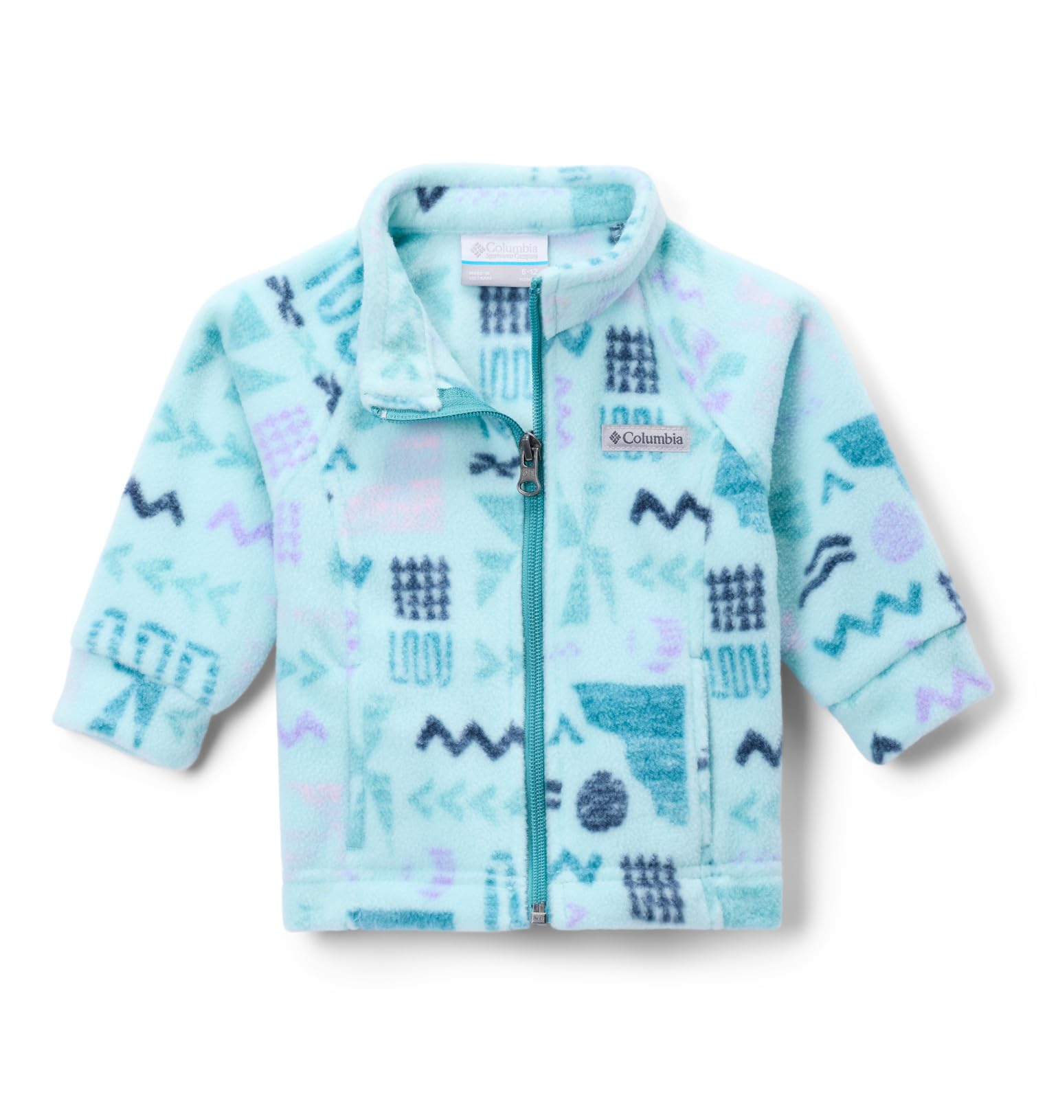 Columbia Youth Girls Benton Springs II Printed Fleece Jacket
