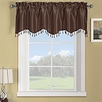 Vista 35 de Royal Hotel Bedding Soho cenefa recta blanca, patrón sólido, 70 x 17 pulgadas