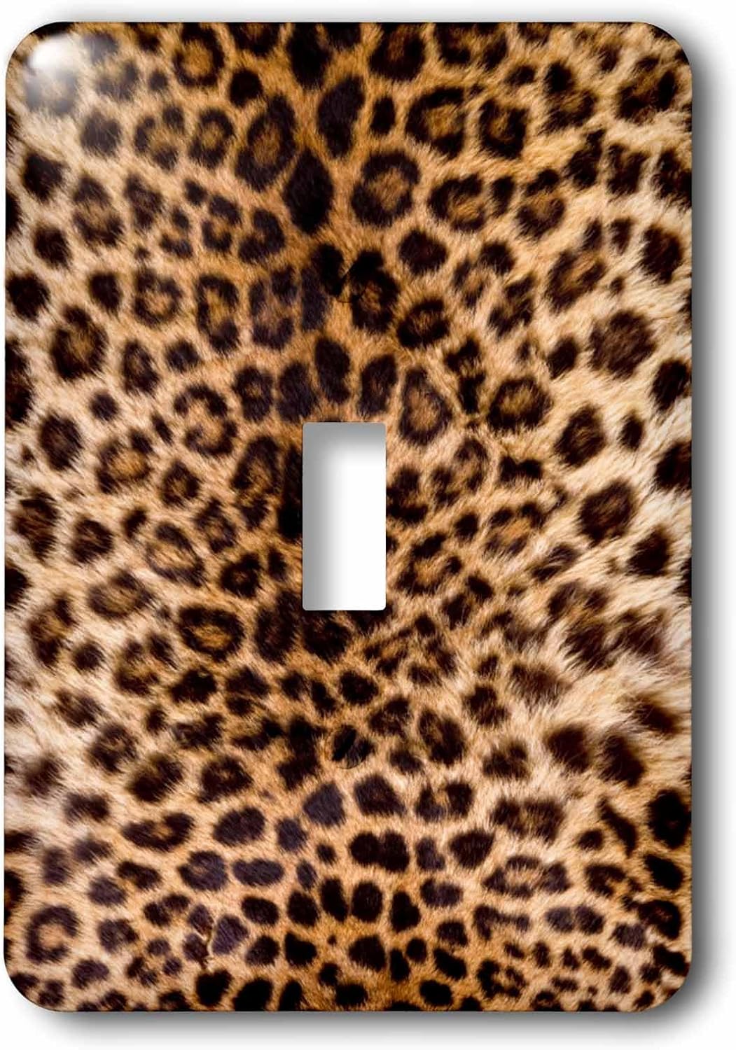 3dRose Leopard Print Photo double toggle switch