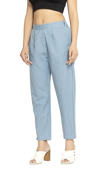 DIGITAL SHOPEE Women's Regular Fit Casual Pants