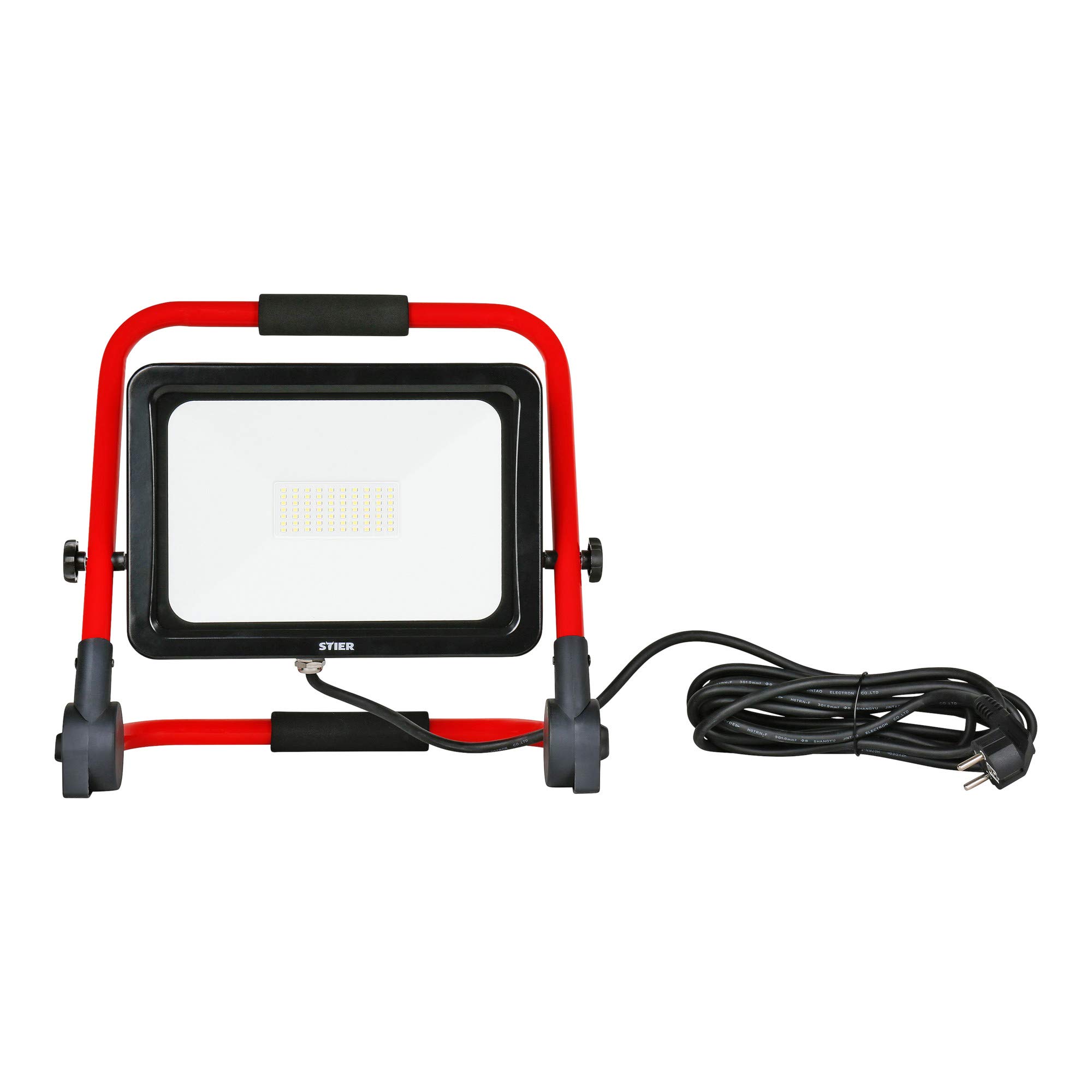 STIER Projecteur de chantier à LED CMS Basic 50W, 4000 lumens, IP65, duree de vie LED: 20.000h, lampe batterie, lampe de chantier