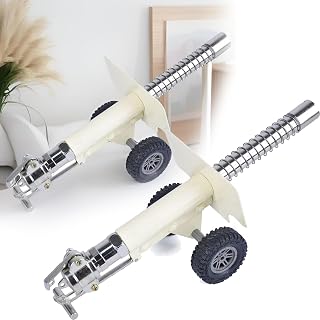 Firecracker Artillery Cannon, 304 Stainless Steel Mini Model Firework Launcher Collectible Military Gifts & Desktop Decorations for Enthusiasts (White)