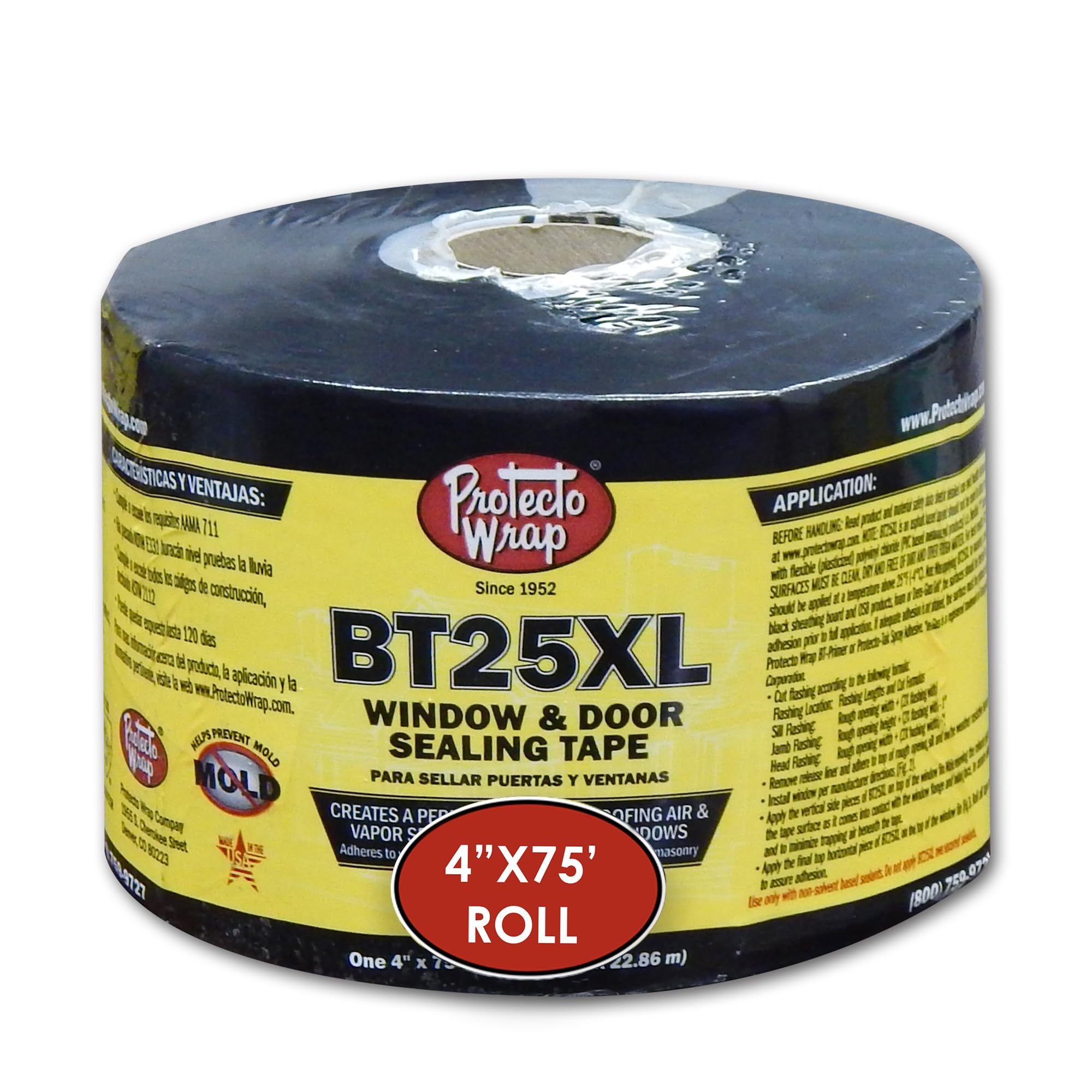 Protecto Wrap BT25-XL SW- 4" x 75' Roll