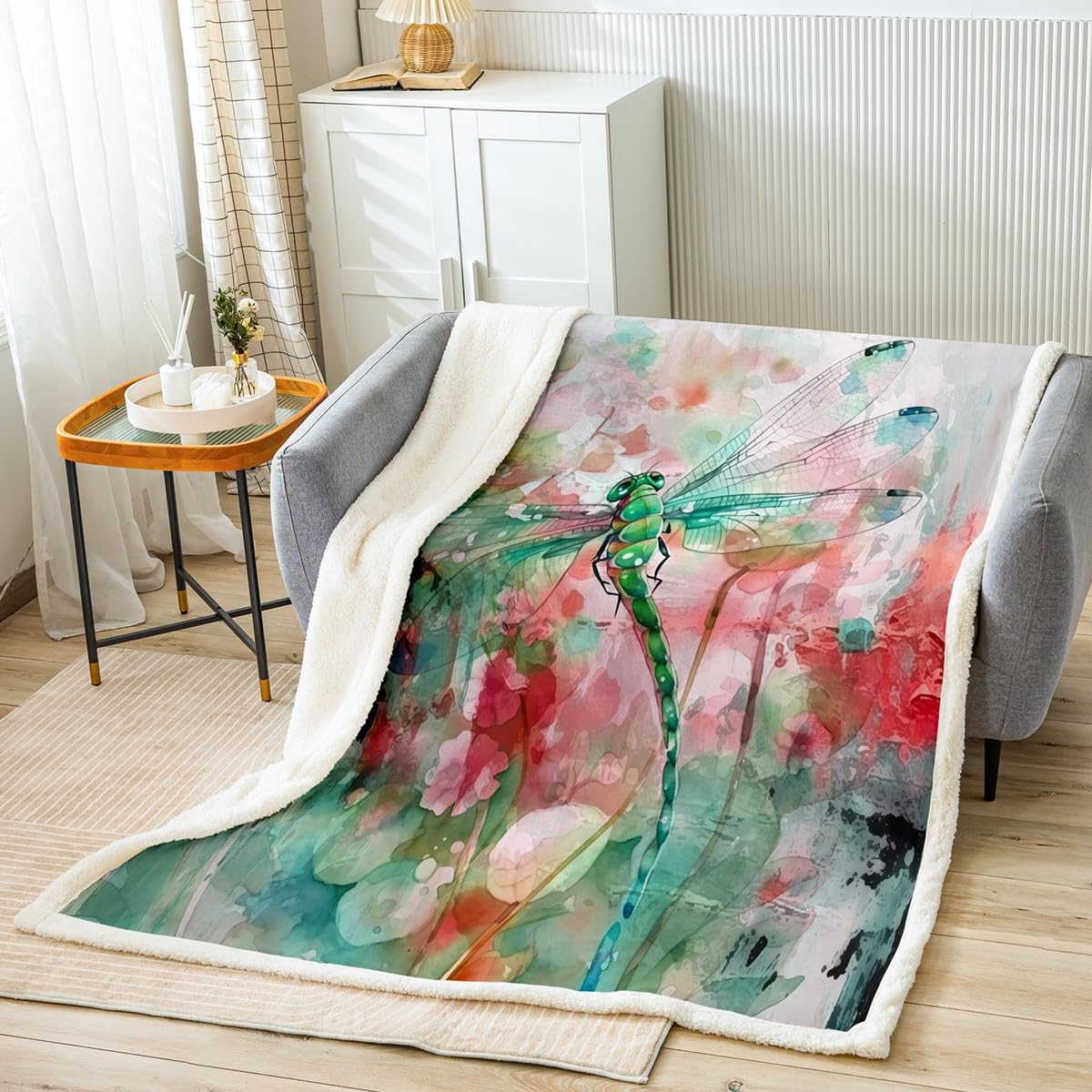 Kuscheldecke Mit Pilz-Design – Flauschig, Atmungsaktiv & Perfekt Fürs Kinderzimmer