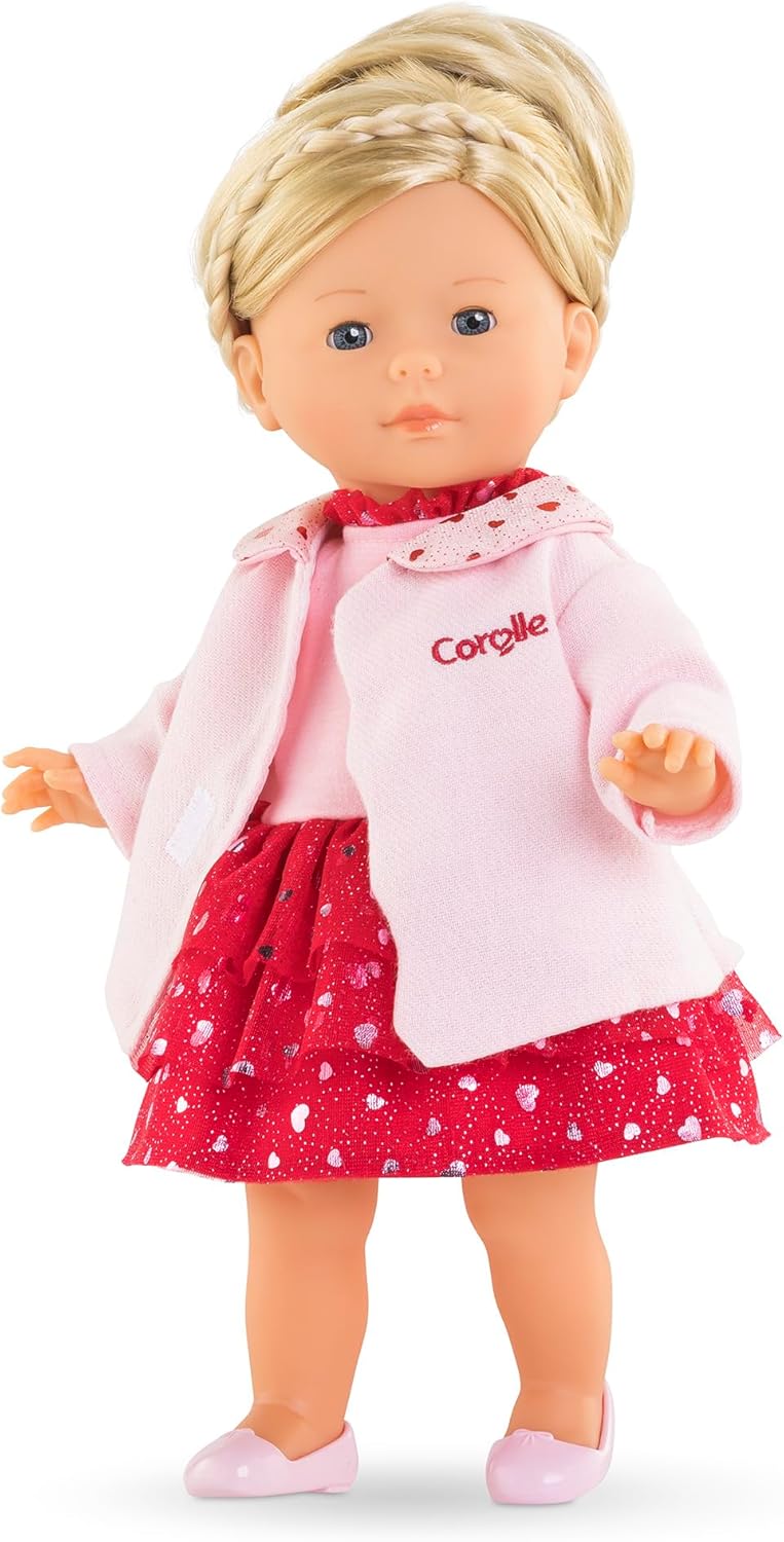 Corolle My Coat Petals of Hearts 9000212740 for Doll, 36 cm, from 4 Years