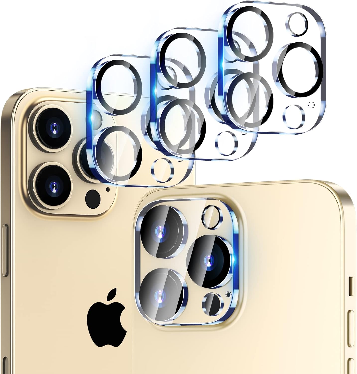 CloudValley [3 Pack] Camera Lens Protector for iPhone 14 Pro 6.1