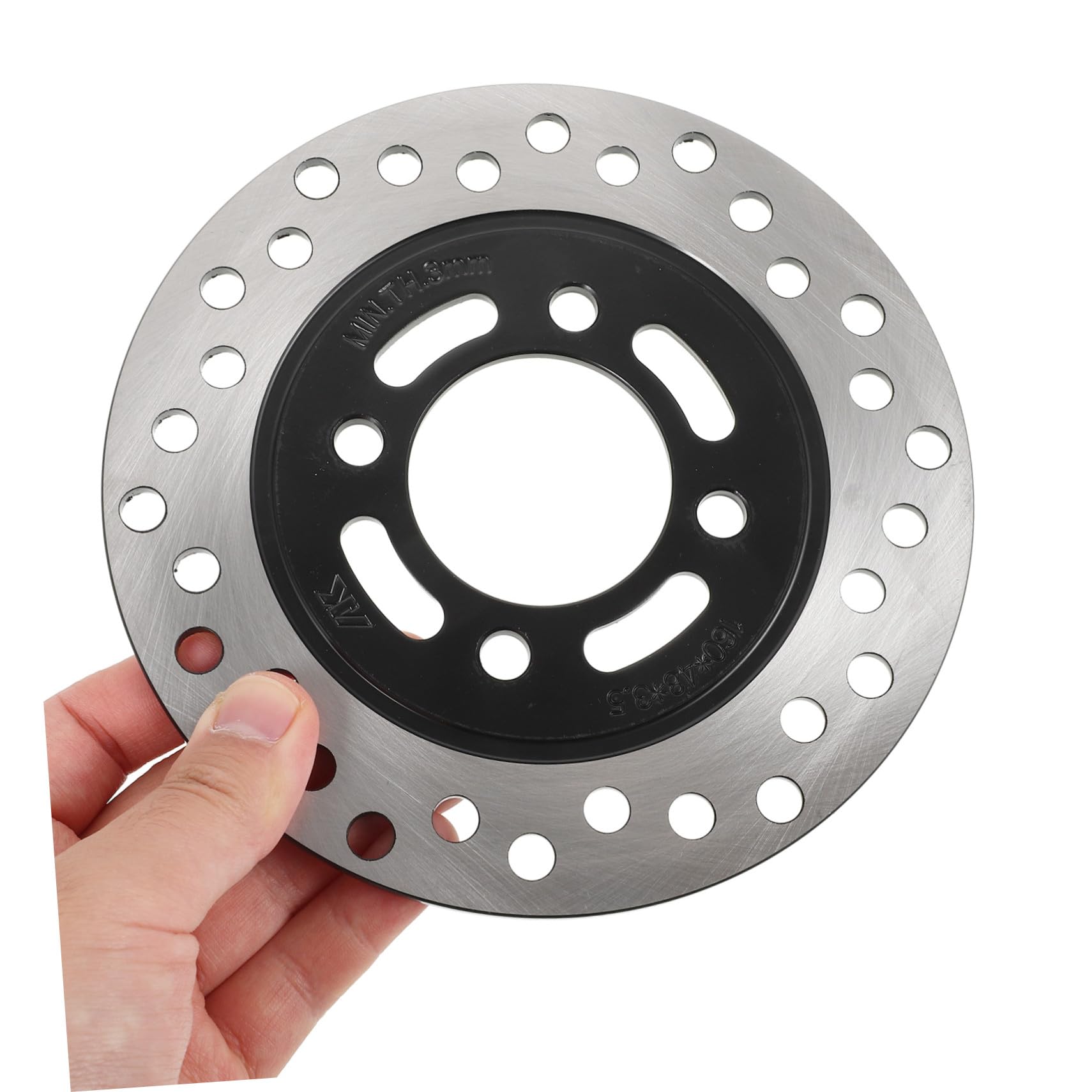 Disco Freno Posteriore per Atv Pit Bike Utv Go Kart Ricambio Resistente e Leggero per Guida Sicura e Facile Installazione