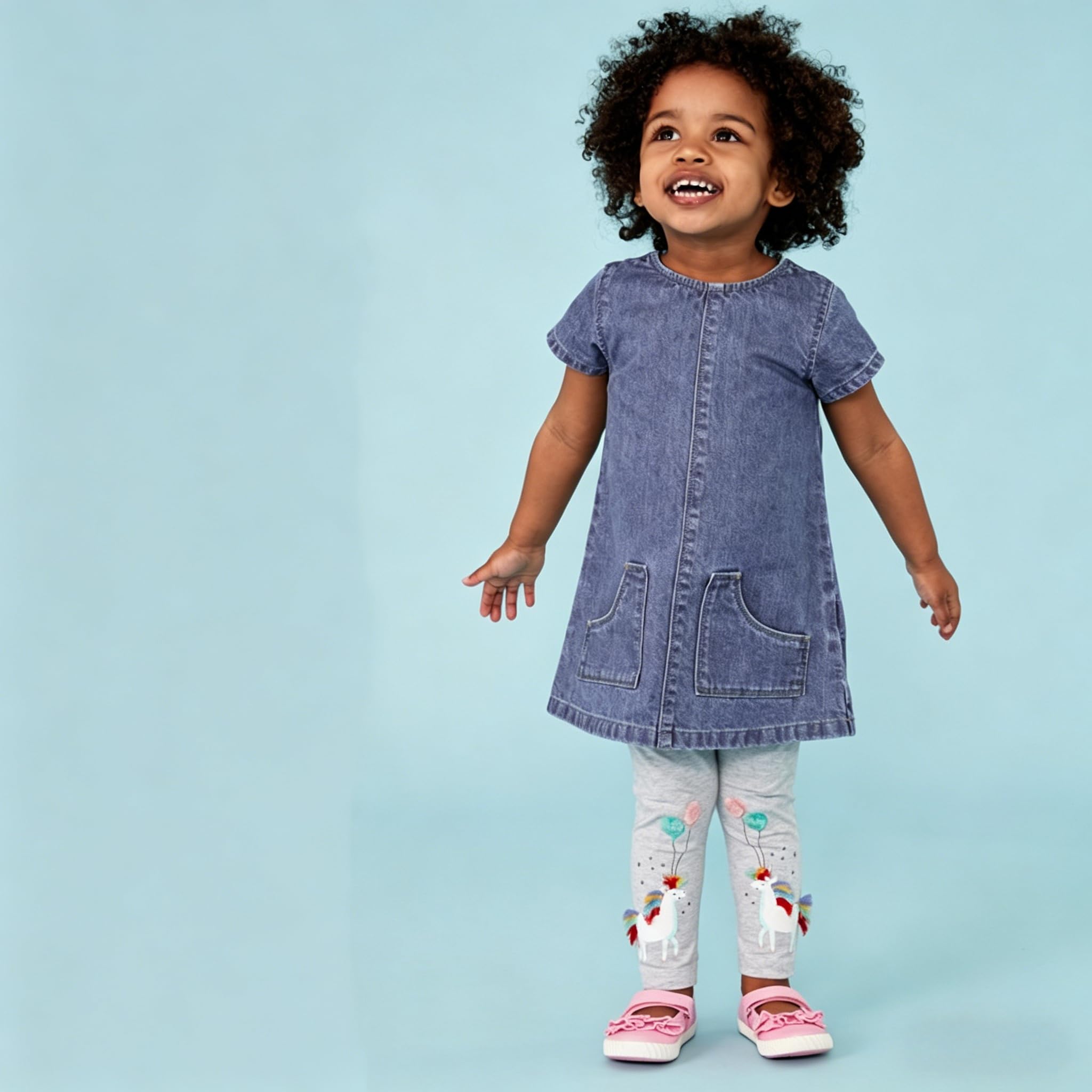 EmaoFun Legging Enfant Fille,Lot de 3,2-7 Ans