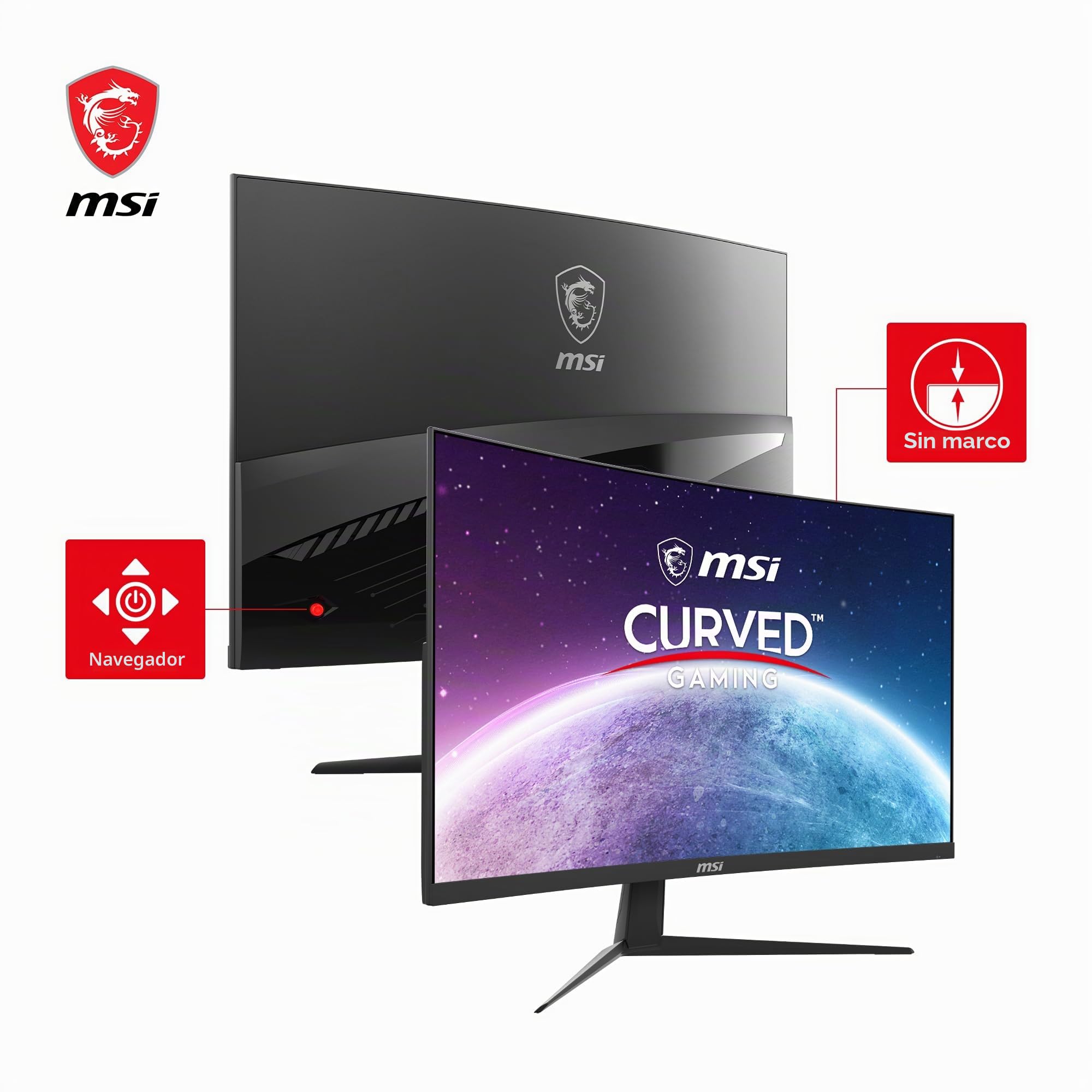 MSI G321CU, Monitor Gaming Curvo 31.5