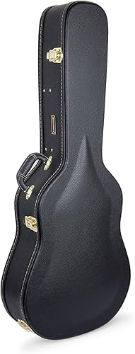 Miniatura 18 de Crossrock Estuche de guitarra eléctrica se ajusta a guitarras estilo Telecaster y Stratocaster - Negro (CRW600STBK)