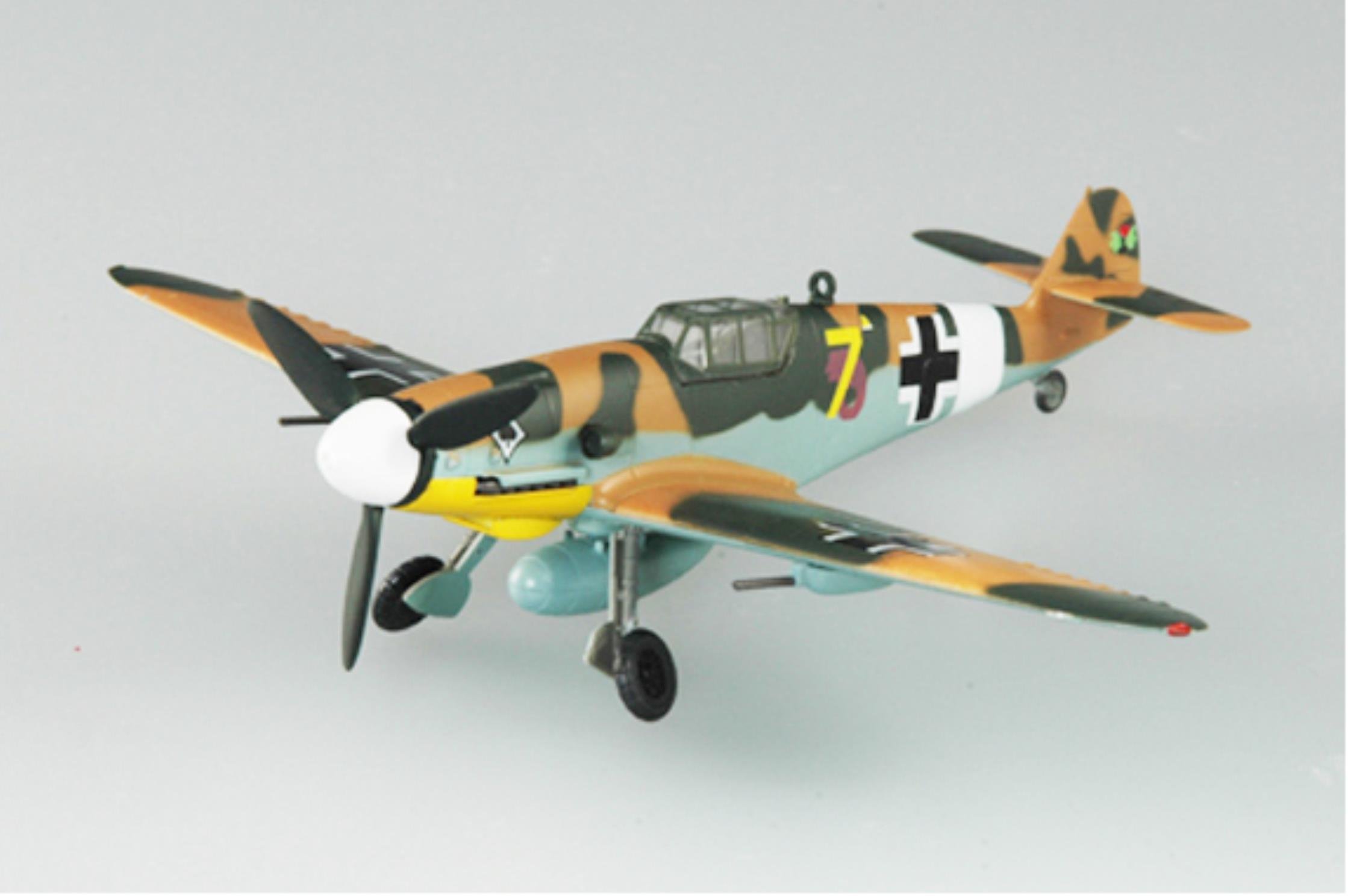 Maquette BF-109G-2 III./JG53 1943 Tunisie 1/72 avion de chasse miniature Luftwaffe