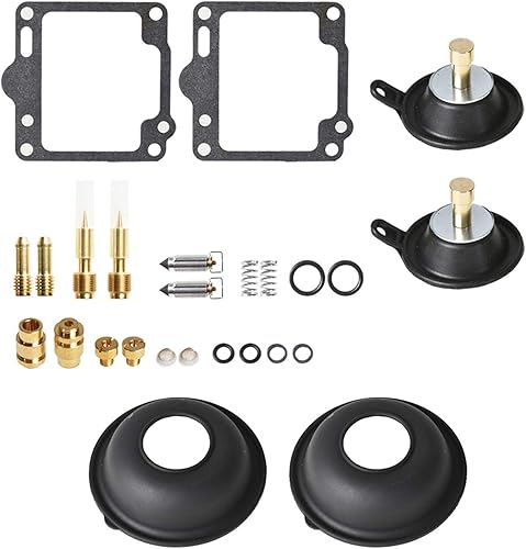 labwork Kit de reparación de vacío de diafragma de carburador para Yamaha Virago XV 750 1988-1997