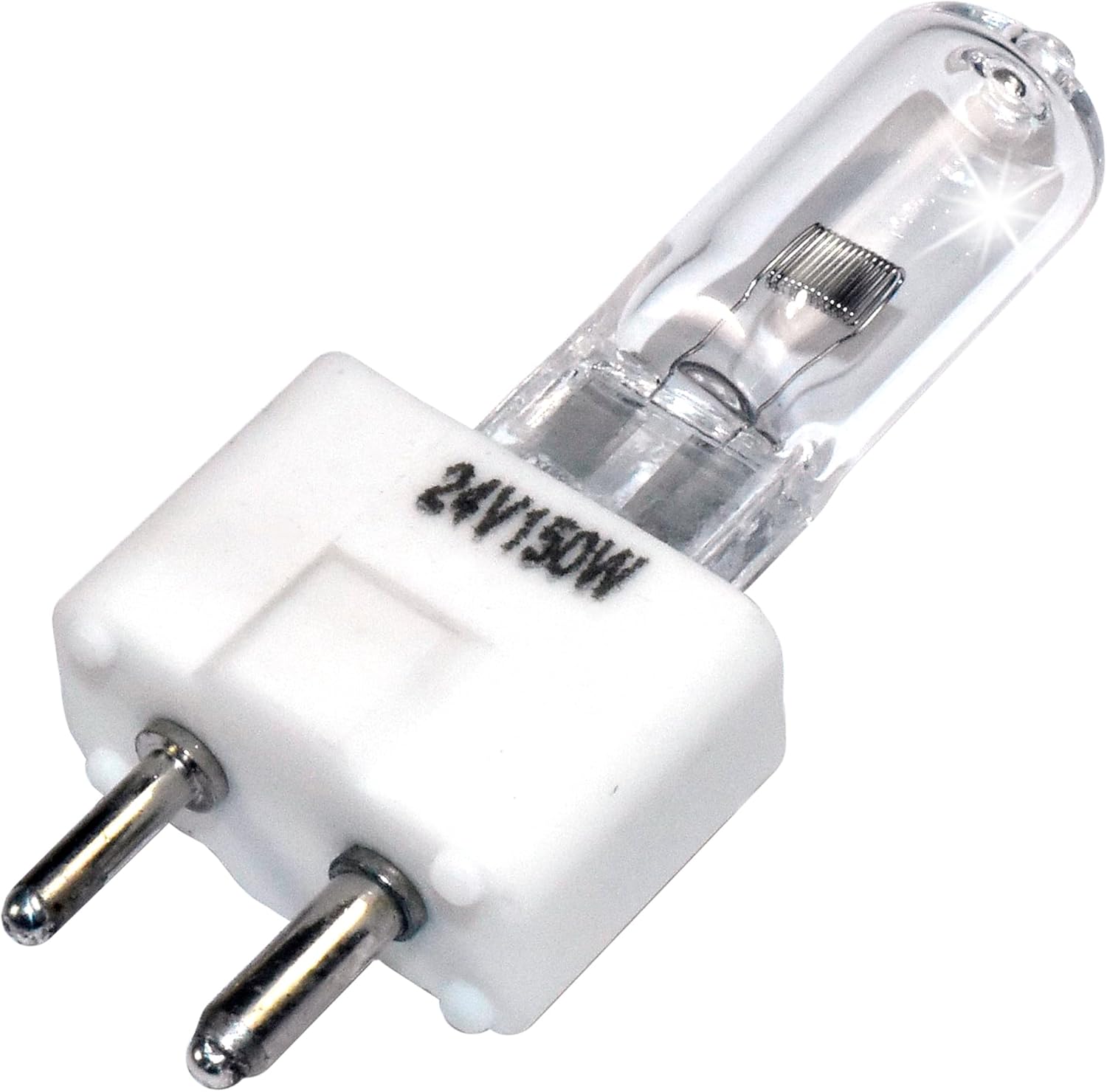 HQRP 4-Pack Halogen Bulb 24V 150W GY9.5 Compatible with Eureka Linear II Automatic/IV Automatic/MC-150 Manual/MC-150-C Manual