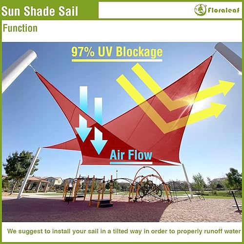 Miniatura 12 de Sun Shade Sail 12'x12'x12' Waterproof Equilateral Triangle Heavy Duty UV Block Canopy Awning for Patio Backyard Lawn Garden Outdoor Activities, Beige