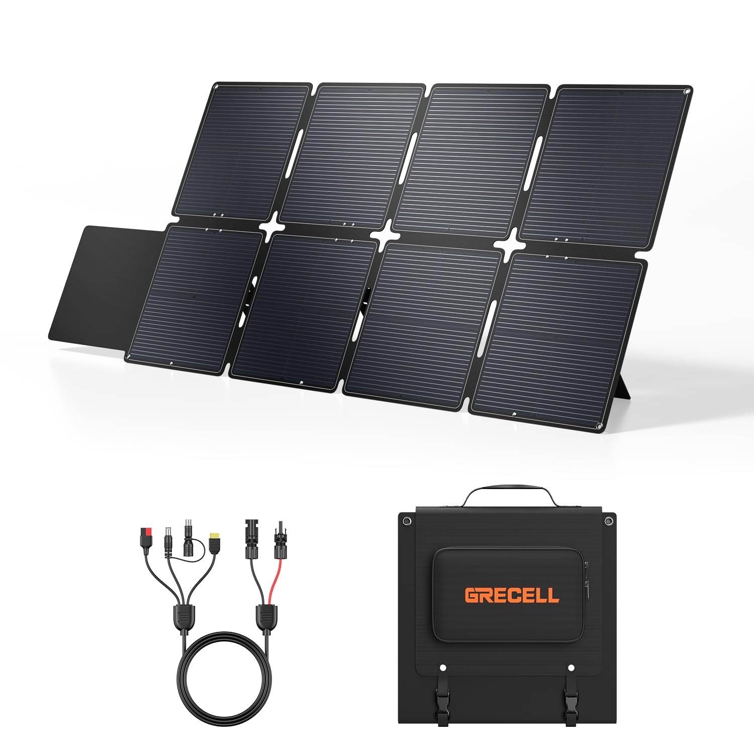 Amazon.com : GRECELL 240W Portable Solar Panel for Power Station