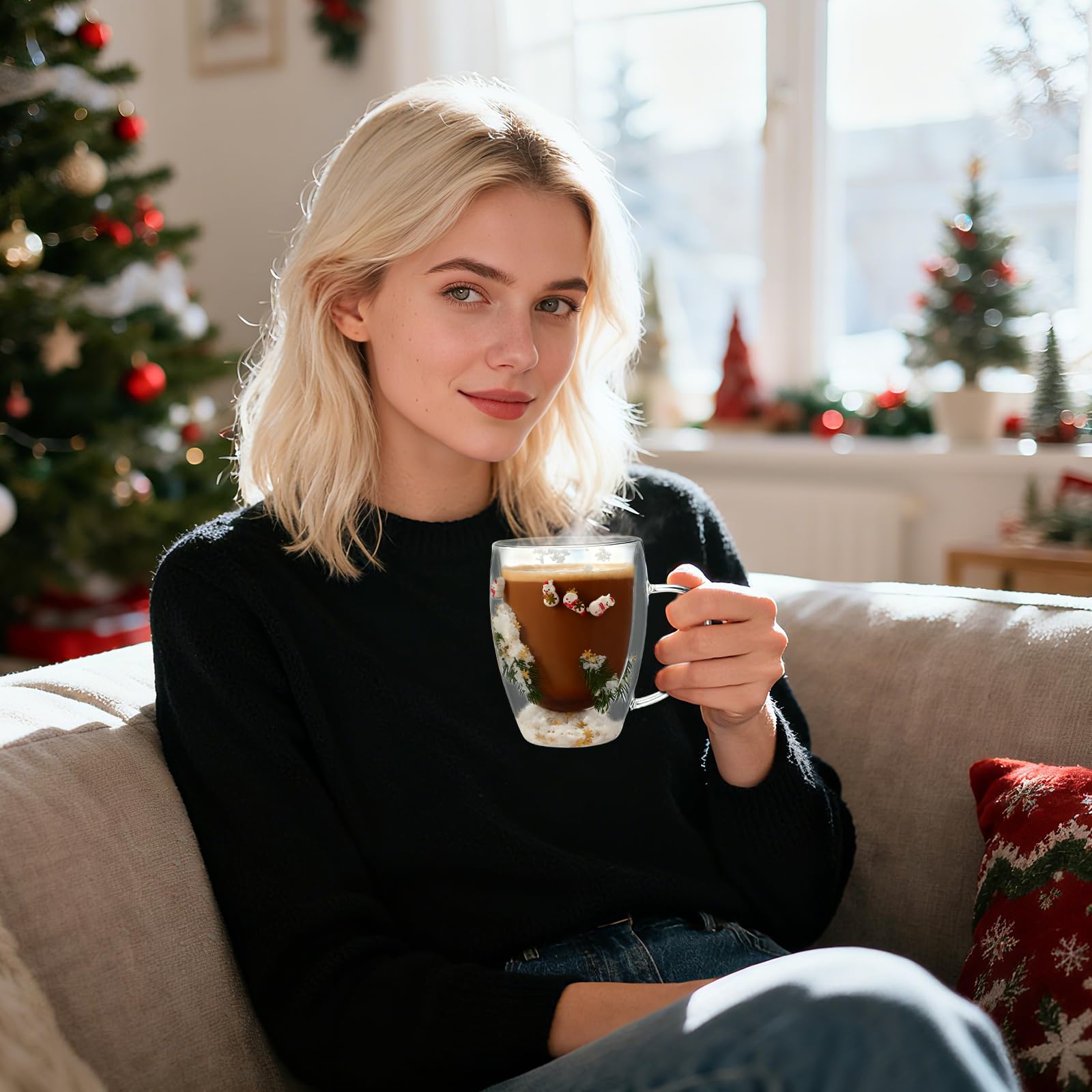 Kerstkoffiemok
