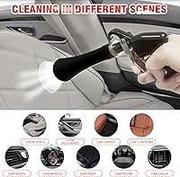 Vista 9 de Pistola de lavado de rociado interior de automóvil de alta presión con 2 juegos de boquillas pulverizadoras conector de pulso de aire herramienta