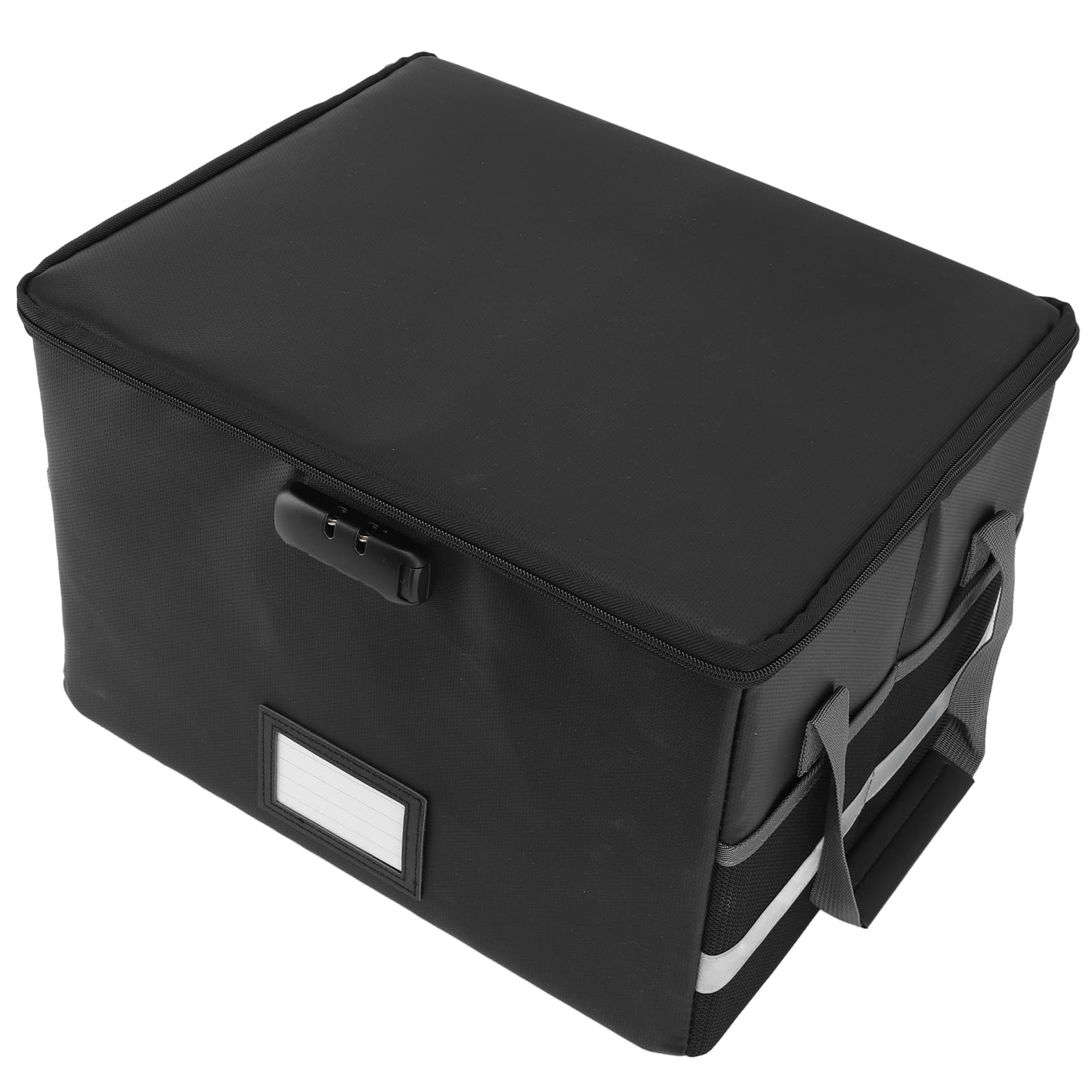 Yctze Fireproof Portable Document Box z blokadą - Wielofunkcyjna pamięć do Domu, Biura i Podróży