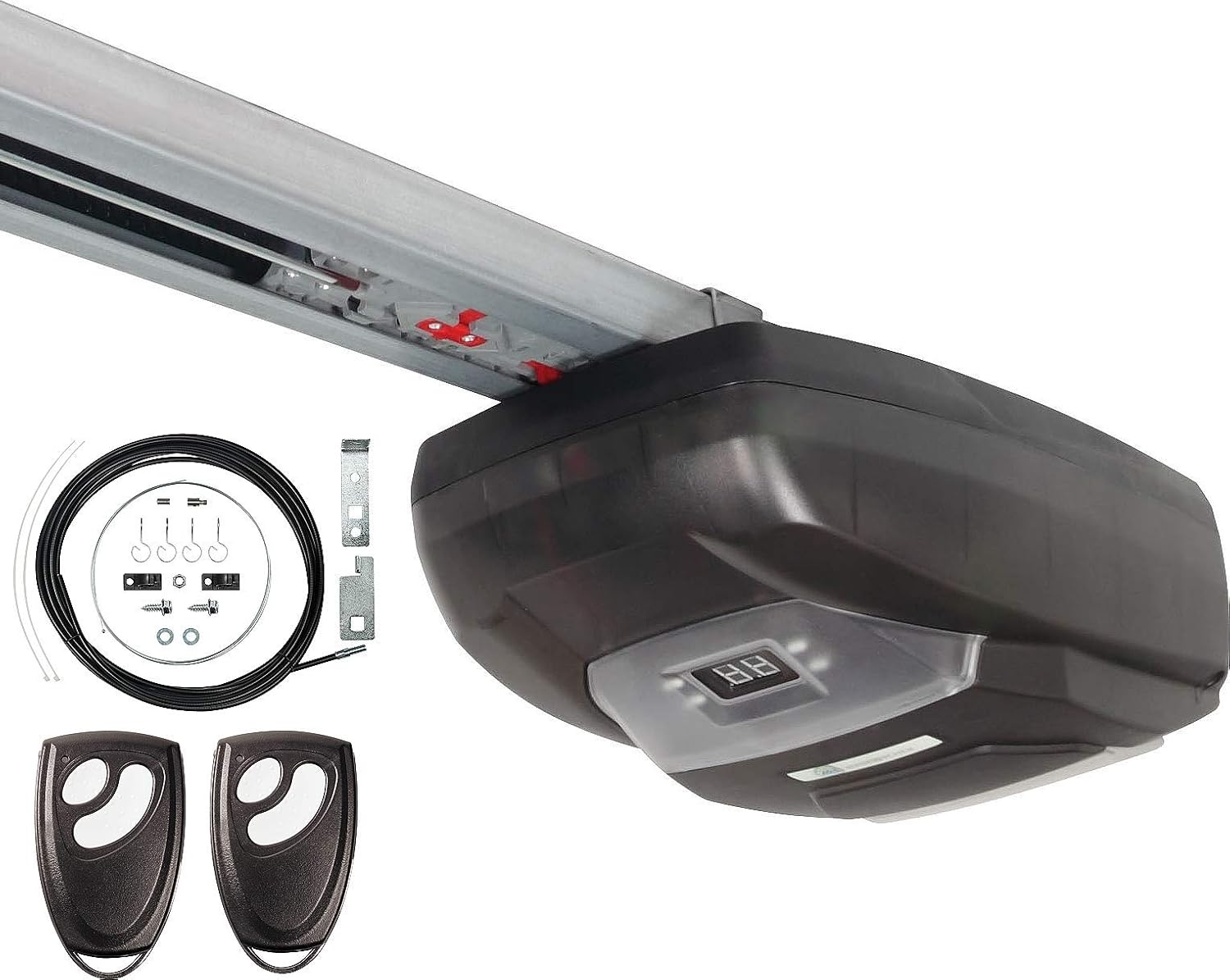 Rademacher RolloPort SX5 DuoFern RP-SX5DF-900N-5 - Motor para puerta de garaje (900 N, con radio)