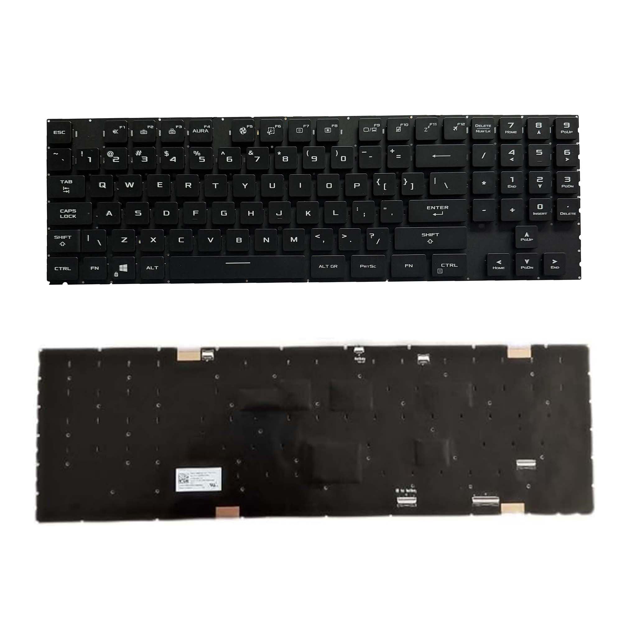 ASUS - カリオカ Amazon.com: Laptop Keyboard Compatible with AS-U G733Z G733Q
