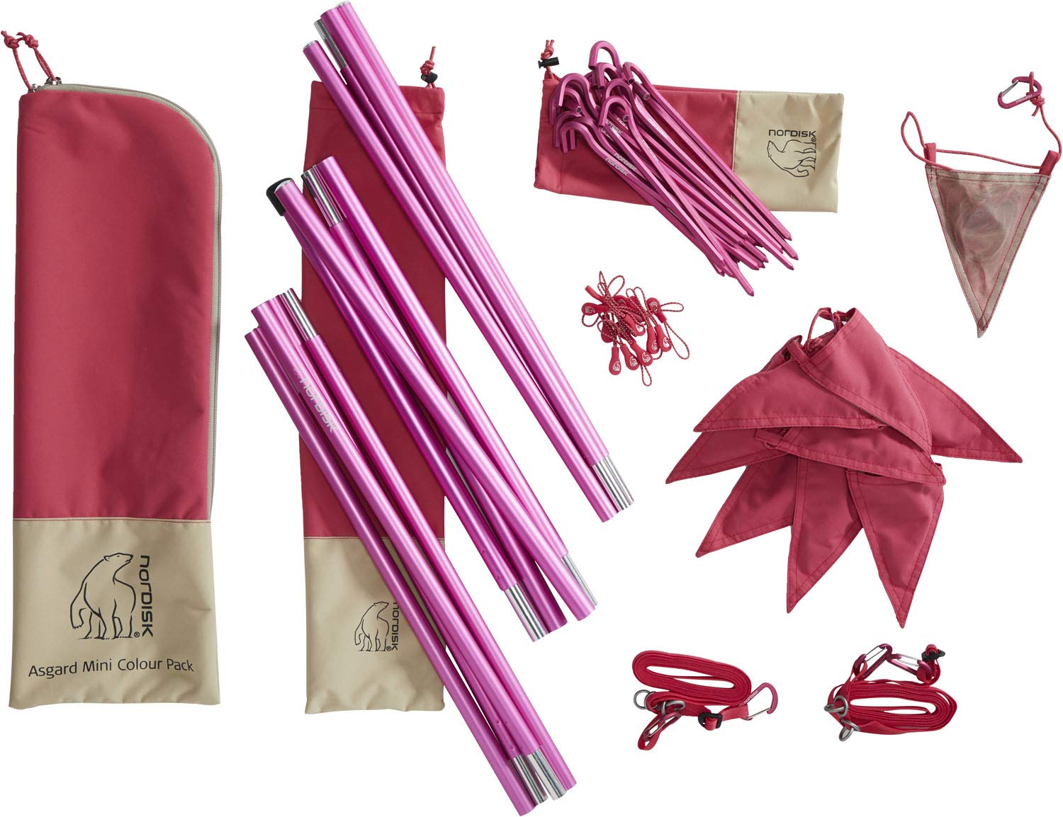 Nordisk Asgard Tech Mini ColourPack Pink 【公式通販】