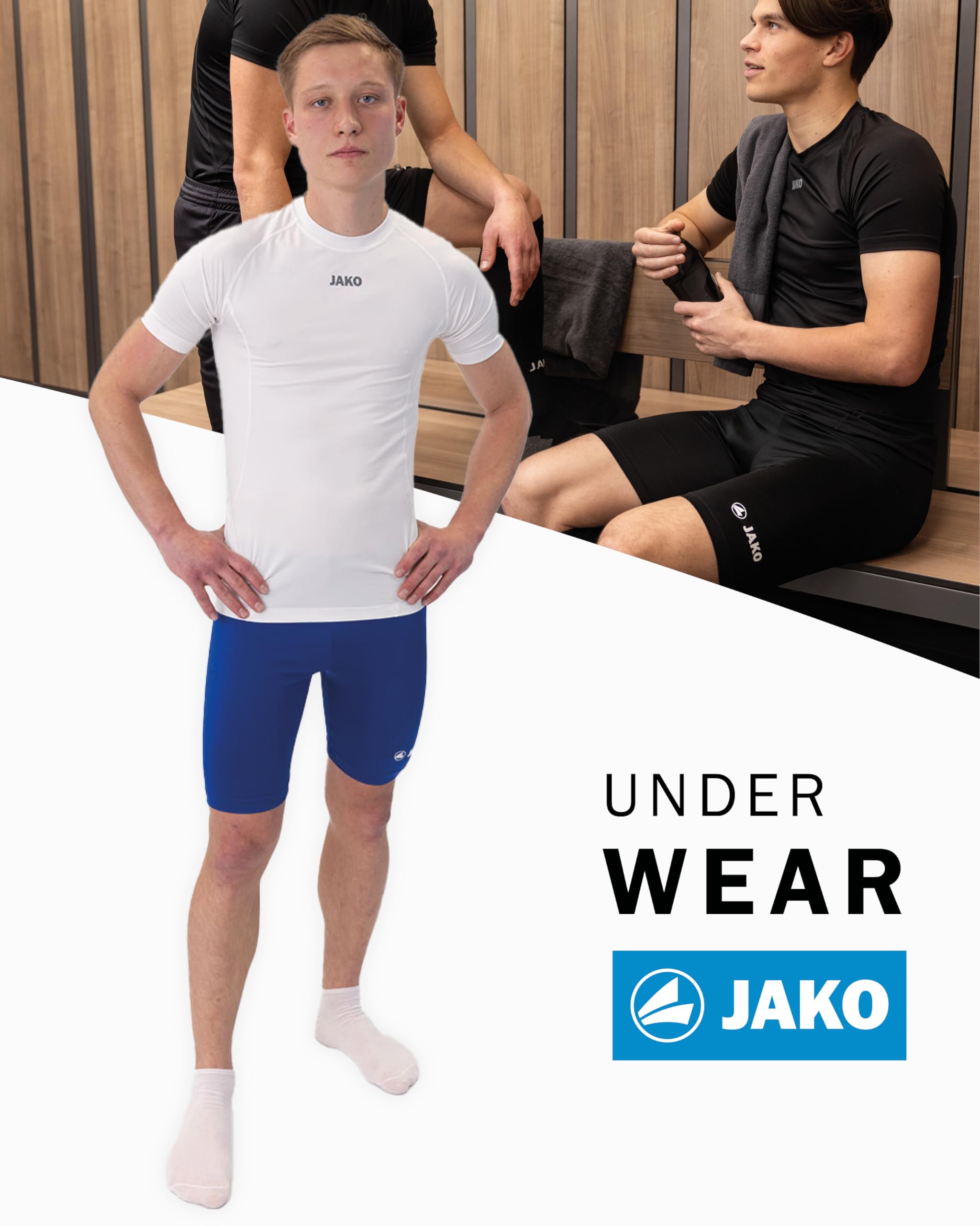 Jako - Shorts Basic 2.0, Pantaloncini Unisex - Adulto