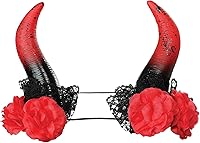 Vista 2 de California Costumes Encantadora Diablo Cuernos Rosa