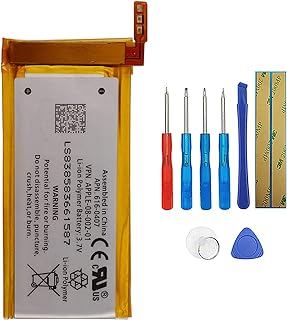 SWARK Battery 616-0407 Compatible with iPod Nano 5th A1320 Battery with Tools