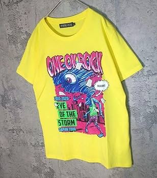 ONE OK ROCK イエロー Tシャツ Lサイズ ONE OK ROCK - ワンオク Tシャツ Yellow/Lの通販 by 𝙲𝚘𝙲𝙲𝚘