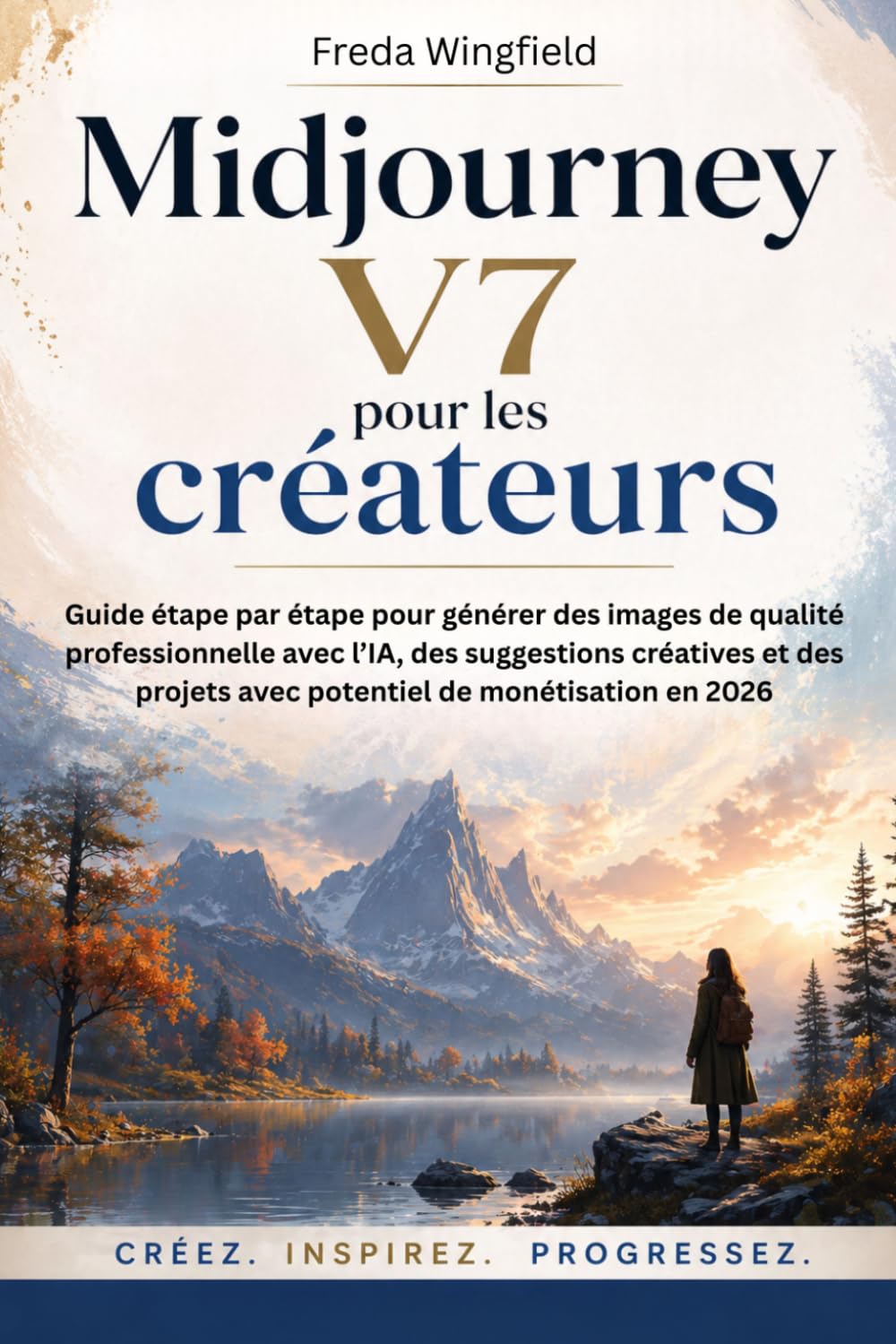 Midjourney V7 pour les créateurs: Guide étape par étape pour générer des images de qualité professionnelle avec l’IA, des suggestions créatives et des projets avec potentiel de monétisation en 2026