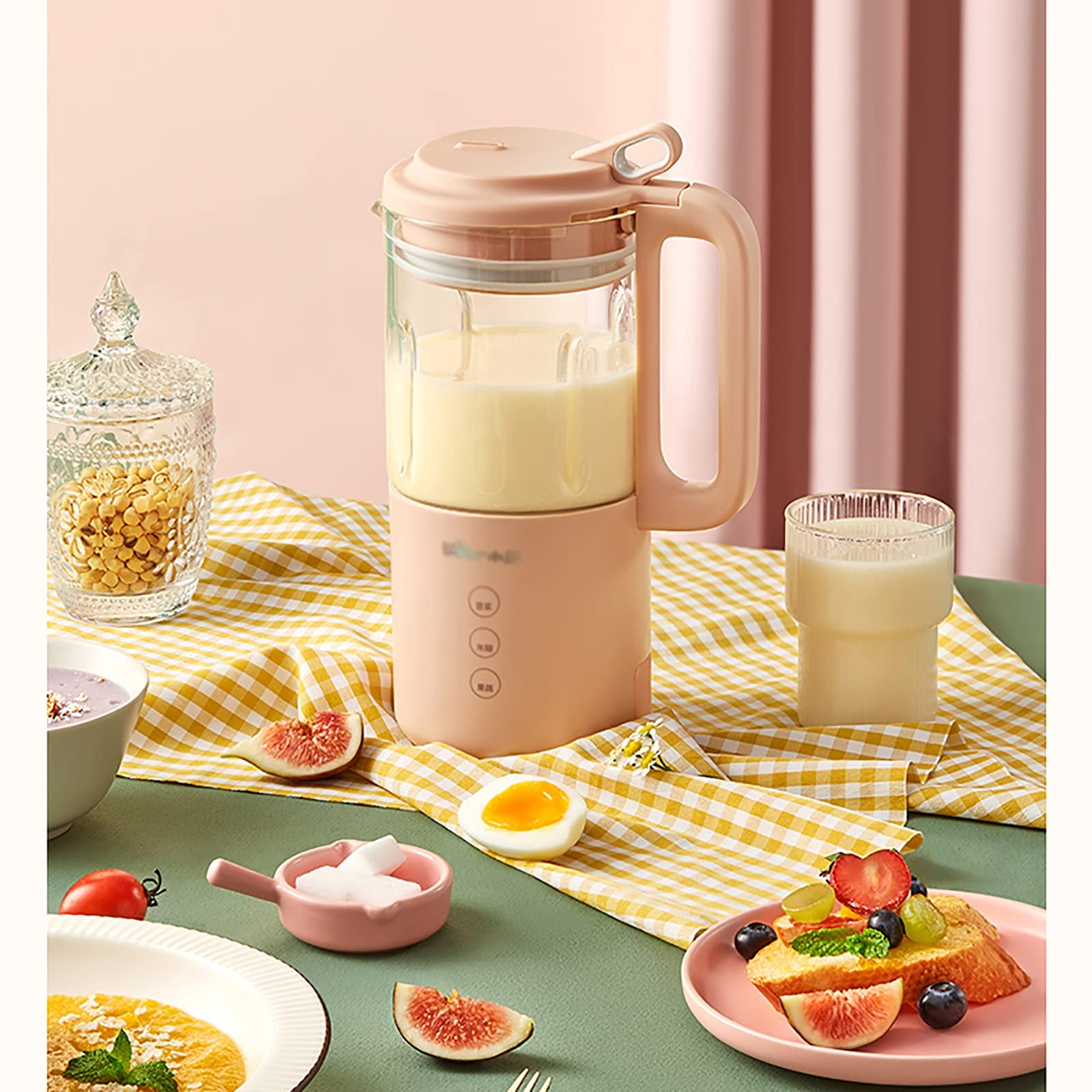 Macchina Per Latte Vegetale Multifunzione - 600 Ml, Con Autopulenza, Timer, Per Soia, Mandorle, Noci