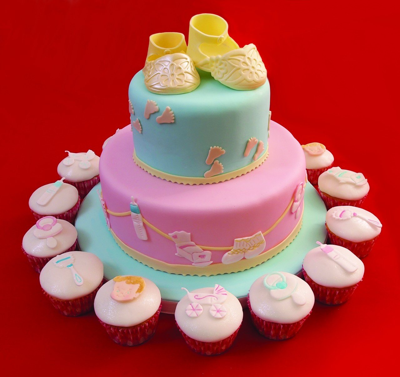 Fmm Sugarcraft Fmm Tappits - Geometric Edging (Set Of 4)