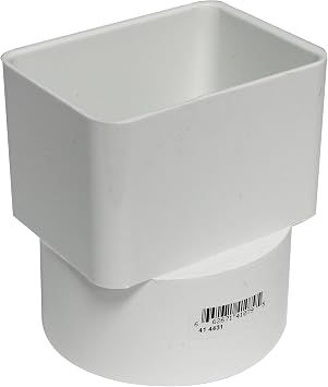 Canplas 414431BC PVC Sew 2X3X3 Down Spout Adaptor