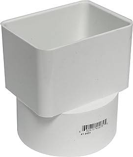 Canplas 414431BC PVC Sew 2X3X3 Down Spout Adaptor