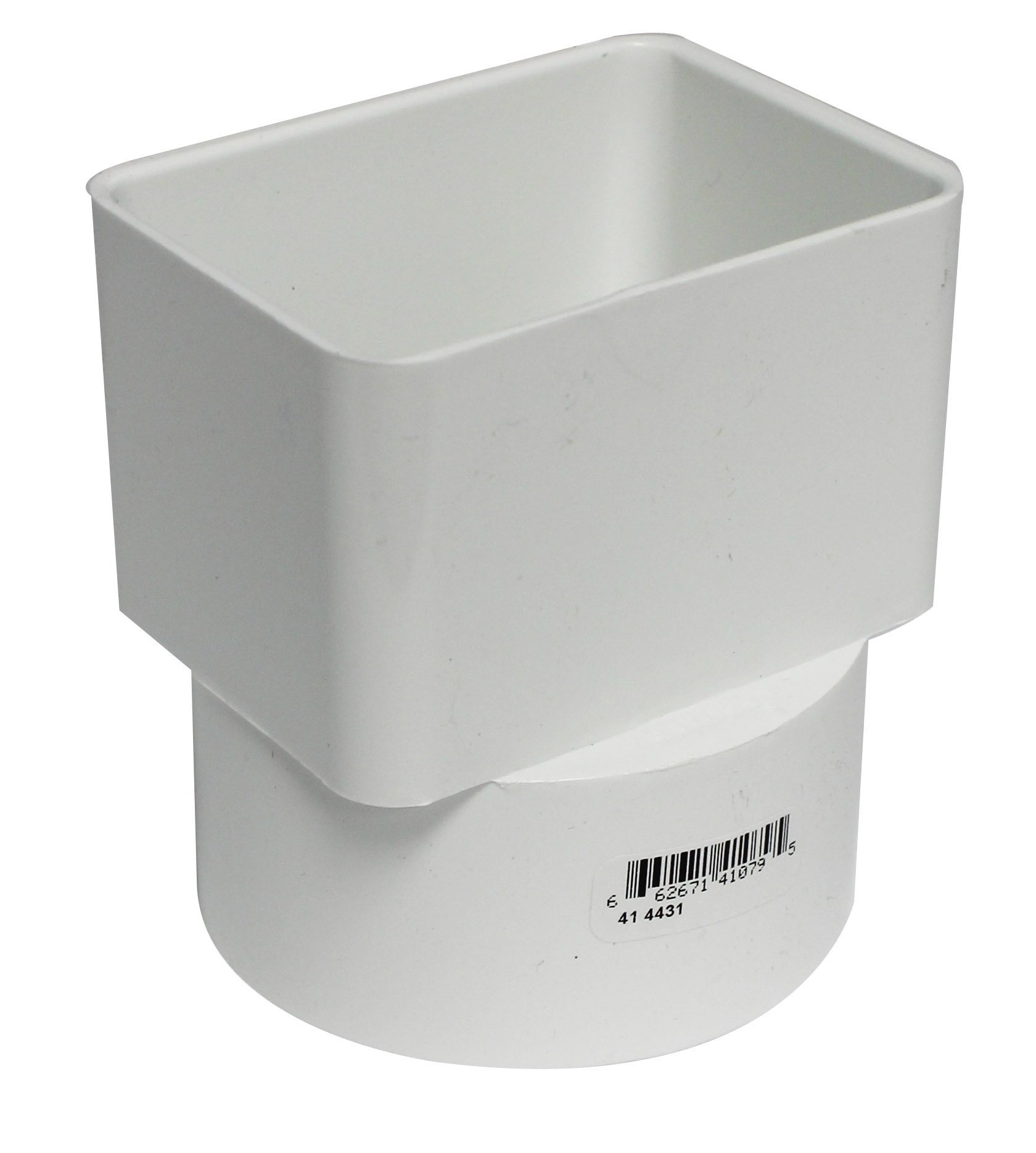 Amazon.com: Canplas 414431BC PVC Sew 2X3X3 Down Spout Adaptor