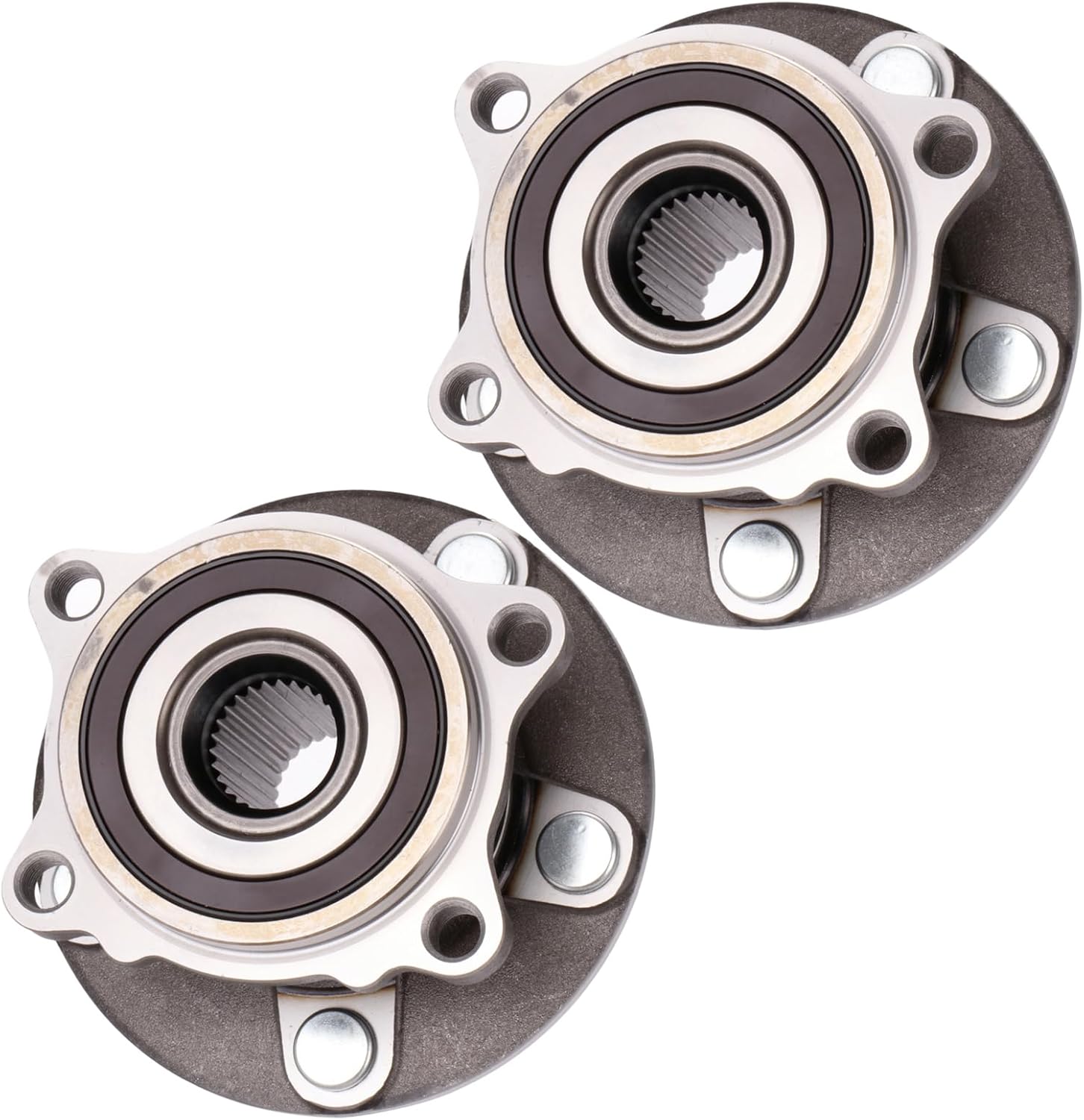 ECCPP Wheel Hub and Bearing Assembly Rear 512382 fit for Mitsubishi Lancer 2008-2015, 2007-2012 for Outlander Sport 2011 RVR, 5 Lugs Wheel Bearing Hubs with ABS 2pcs