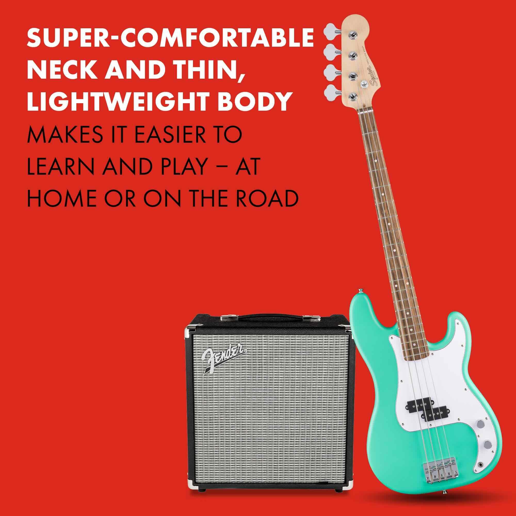 Squier Precision Bass 本体 ソフトケース ストラップ付 Amazon.co.jp: Squier by Fender スクワイヤー エレキベース Debut