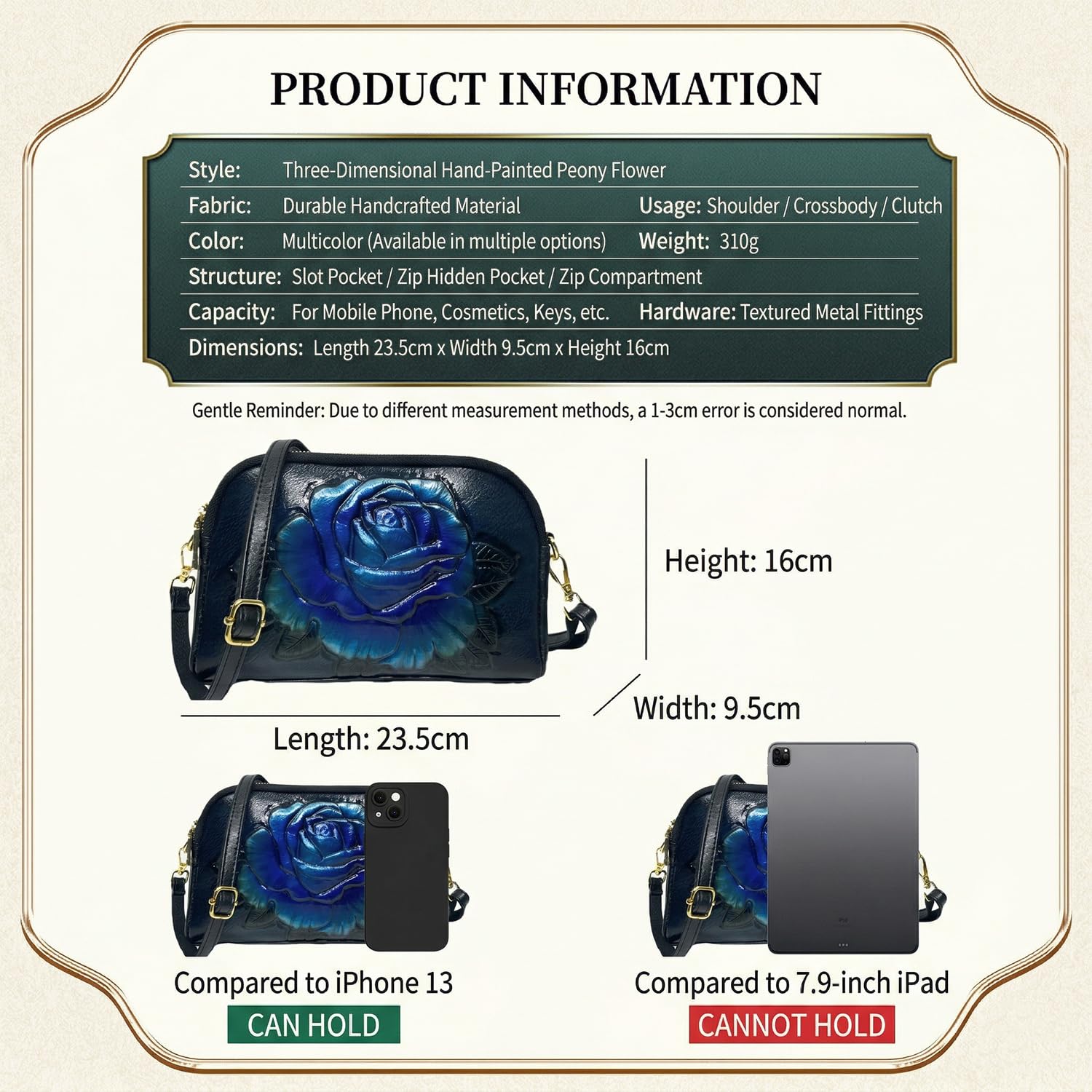 Damen Mini Tasche Damentasche Kleine Handtasche Umhängetasche Clutches aus PU-Leder Frauen Schultertasche Exotisch Ethnische Blumen für Mutter
