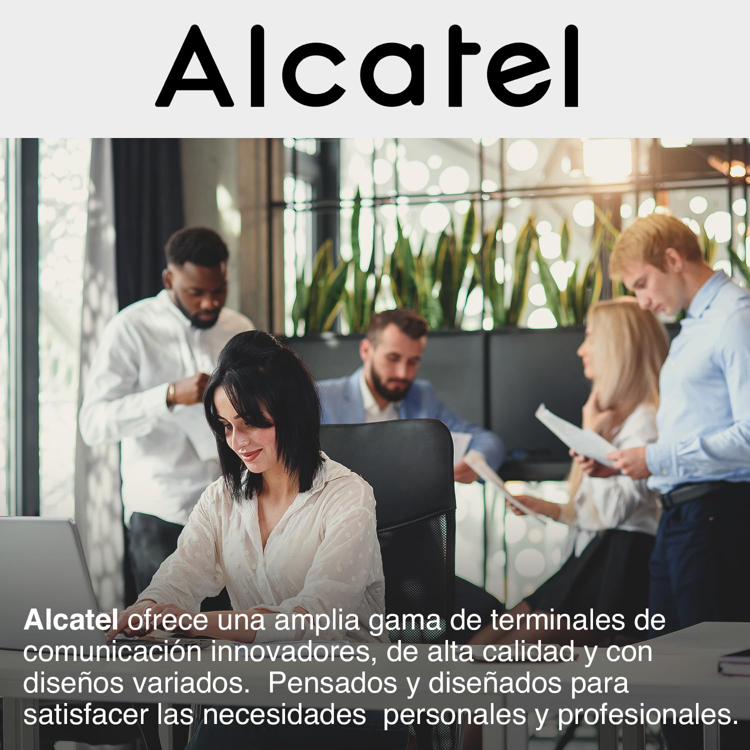 Alcatel Temporis 580 Teléfono Fijo Negro