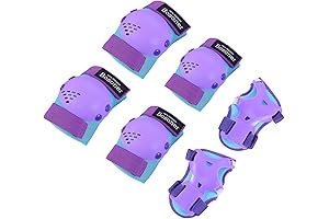 BOSONER Kids Youth Knee Pad Elbow Pads for Roller Skates Cycling