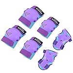 BOSONER Kids/Youth Knee Pad Elbow Pads Set for 3-15 Year, Child Protection Pads for Girls/Boys, for Sports Roller Skates, Cycling, BMX Bike, Skateboard, Inline Rollerblading, Skating, Scooter, Riding