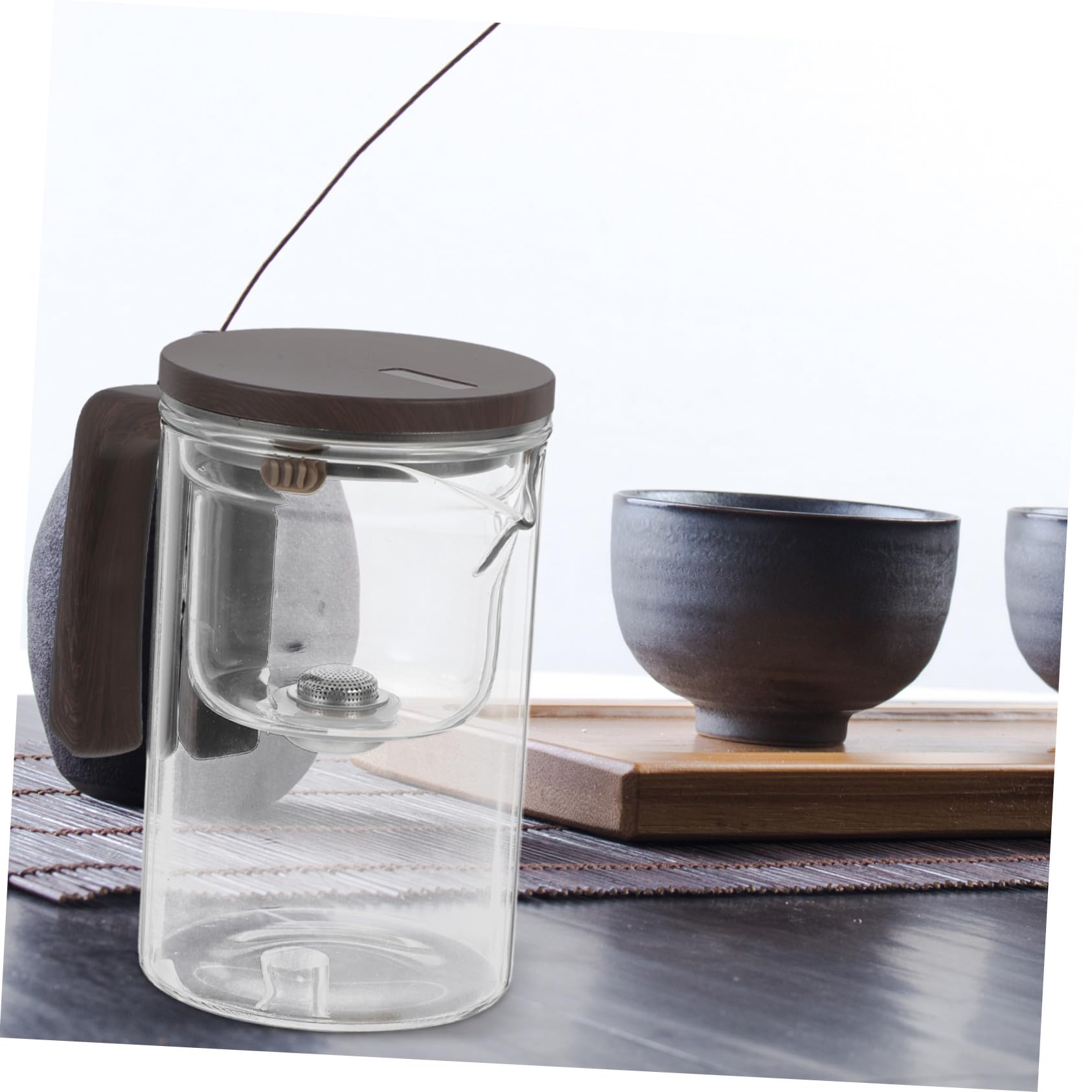 TOYANDONA Tetera De Vidrio Con Infusor Extraíble De Colador De Té Para Sueltas Para Infusiones De Té Casa
