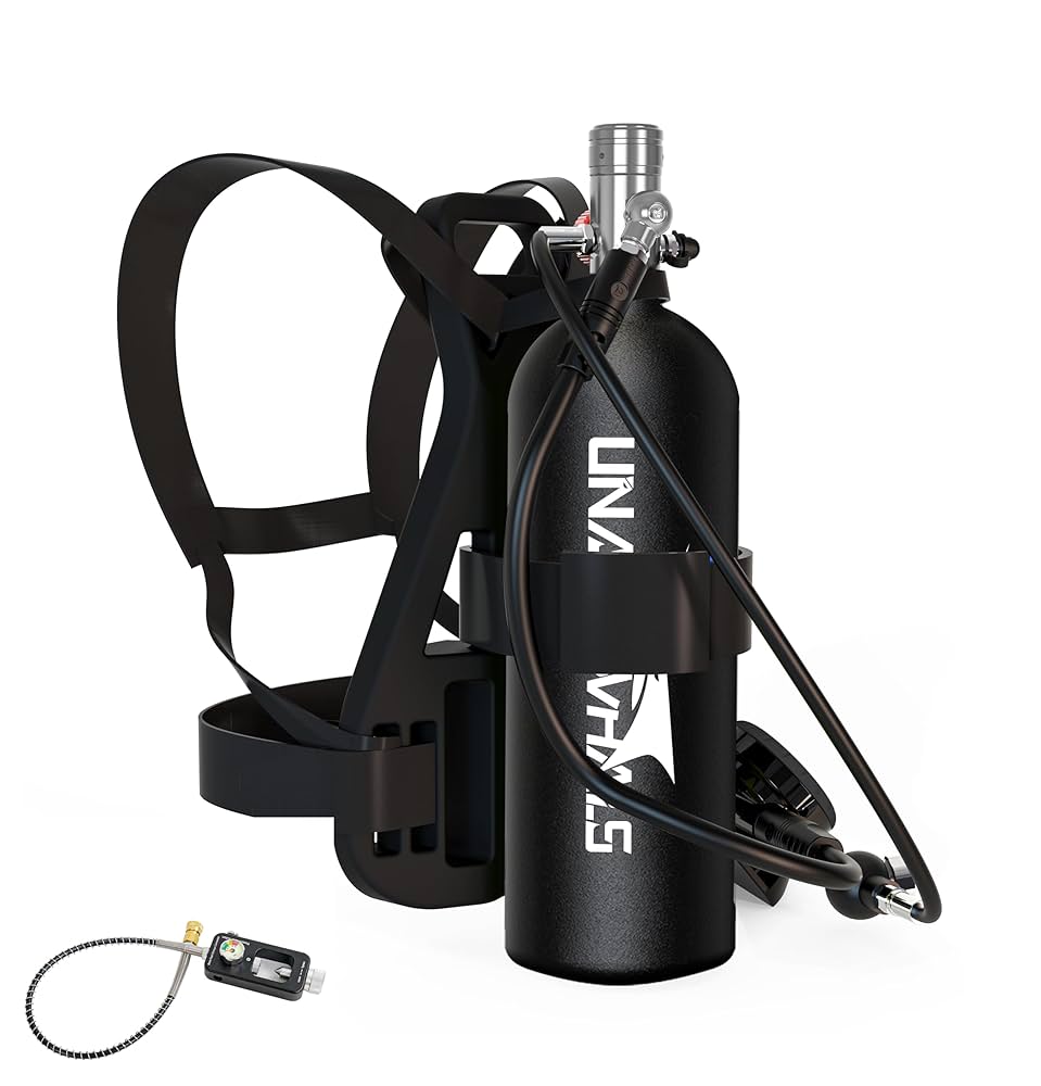 Amazon.com : 2.3L Mini Scuba Tank, 25-35 Minutes Diving Lung