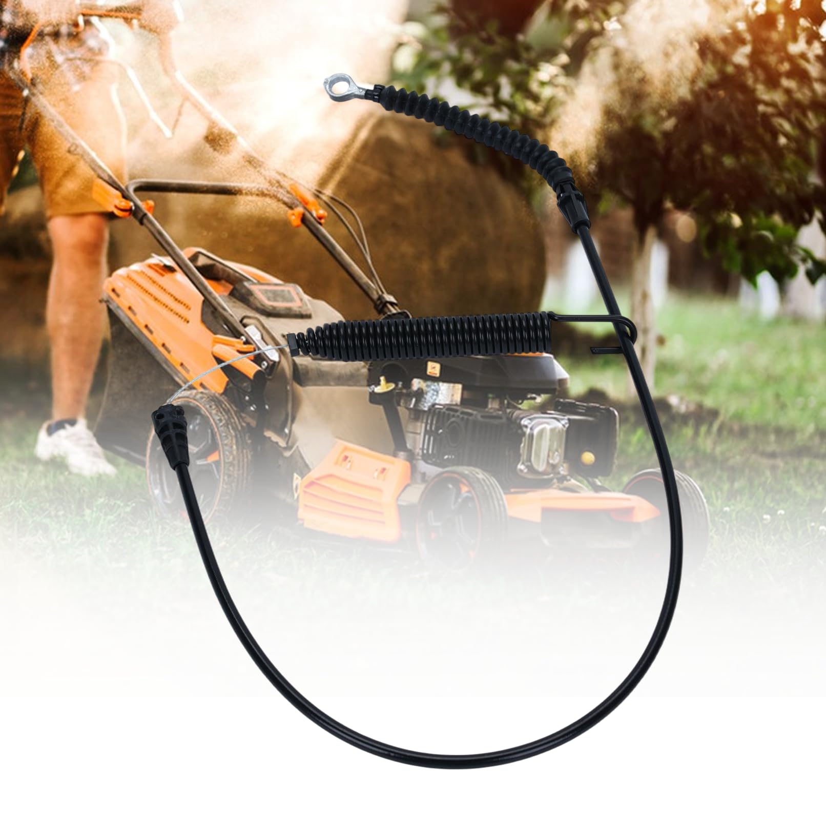 Câble d'embrayage de lame pour Tondeuses à Gazon MTD, Craftsman, Huskee, Murray, Yard-Man et Troy-Bilt, Remplace les références OEM 746-05124, 746-05124A, 946-05124, 946-05124A