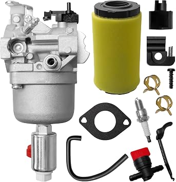 Carburetor Carb with Filter Fit for 42 inch 46 Craftsman LTR2000 YTS3000 YT3000 917.289243 917.275400 Riding Mower Lawn Tractor Briggs Stratton 14.5-21HP Engine